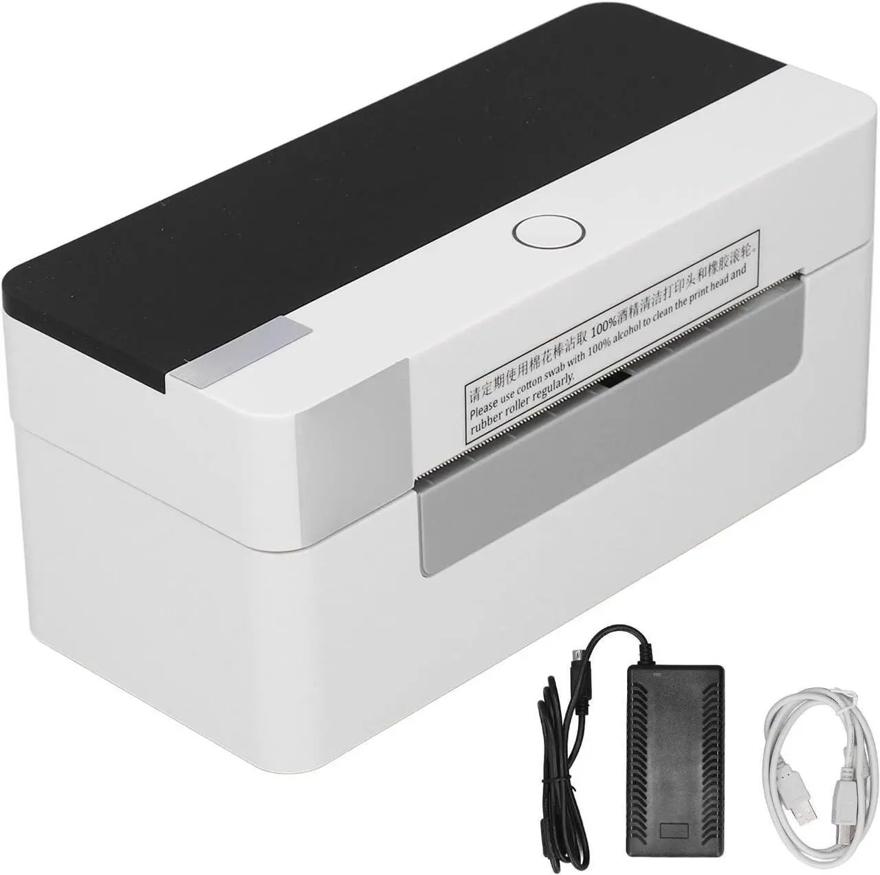 Alt view image 7 of 7 - Label Printer, High Speed USB Bluetooth Connection Thermal Printer Desktop Printing Machine for Barcode Shipping Packages, Compatible with Windows 7 8 10, for WinXP, for OS X