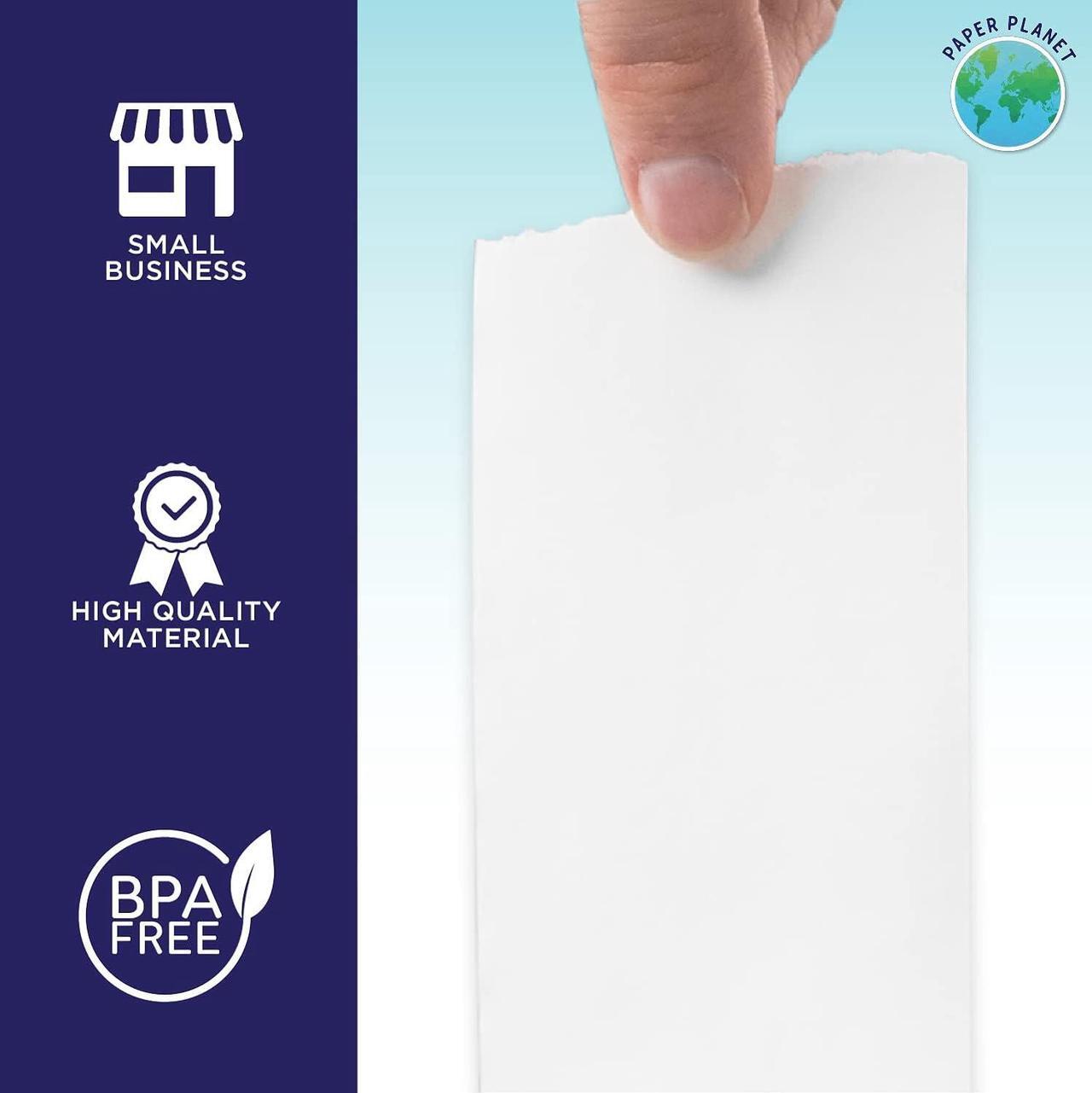 Alt view image 7 of 7 - Kitchen Printer Paper for Clover Kitchen Receipt Printer (Star SP700 Ink Printer) by Paper Planet | Credit Card Receipt Paper for Star SP700 Printer | 1-Ply Bond Paper | 20 Rolls with 1 Ribbon