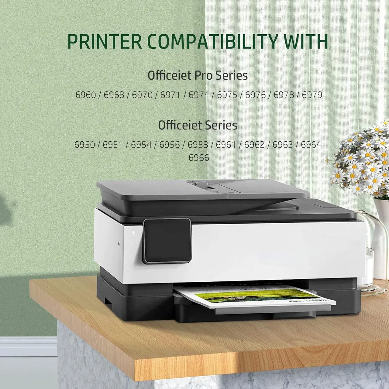 Alt view image 2 of 6 - 902XL Ink Cartridge Combo Pack Replacement  902 902xl Ink Cartridges  Printers OfficeJet Pro 6978, OfficeJet Pro 6968, 6960, 6970, 6958 Printer, 902 Black and Color Combo Pack (4 Pack)