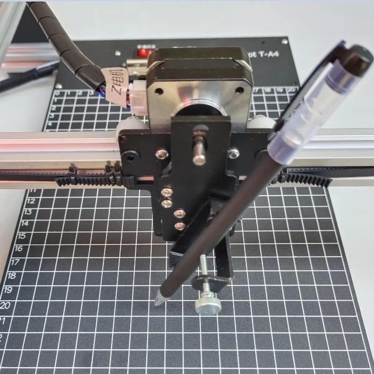 Alt view image 4 of 7 - 2.0 T-Structure Pen Plotter XY Plotter, iDraw 2.0 XY Plotter Handwriting Robot Machine with A4 Working Range, with Plate, Twice Faster Writing Speed