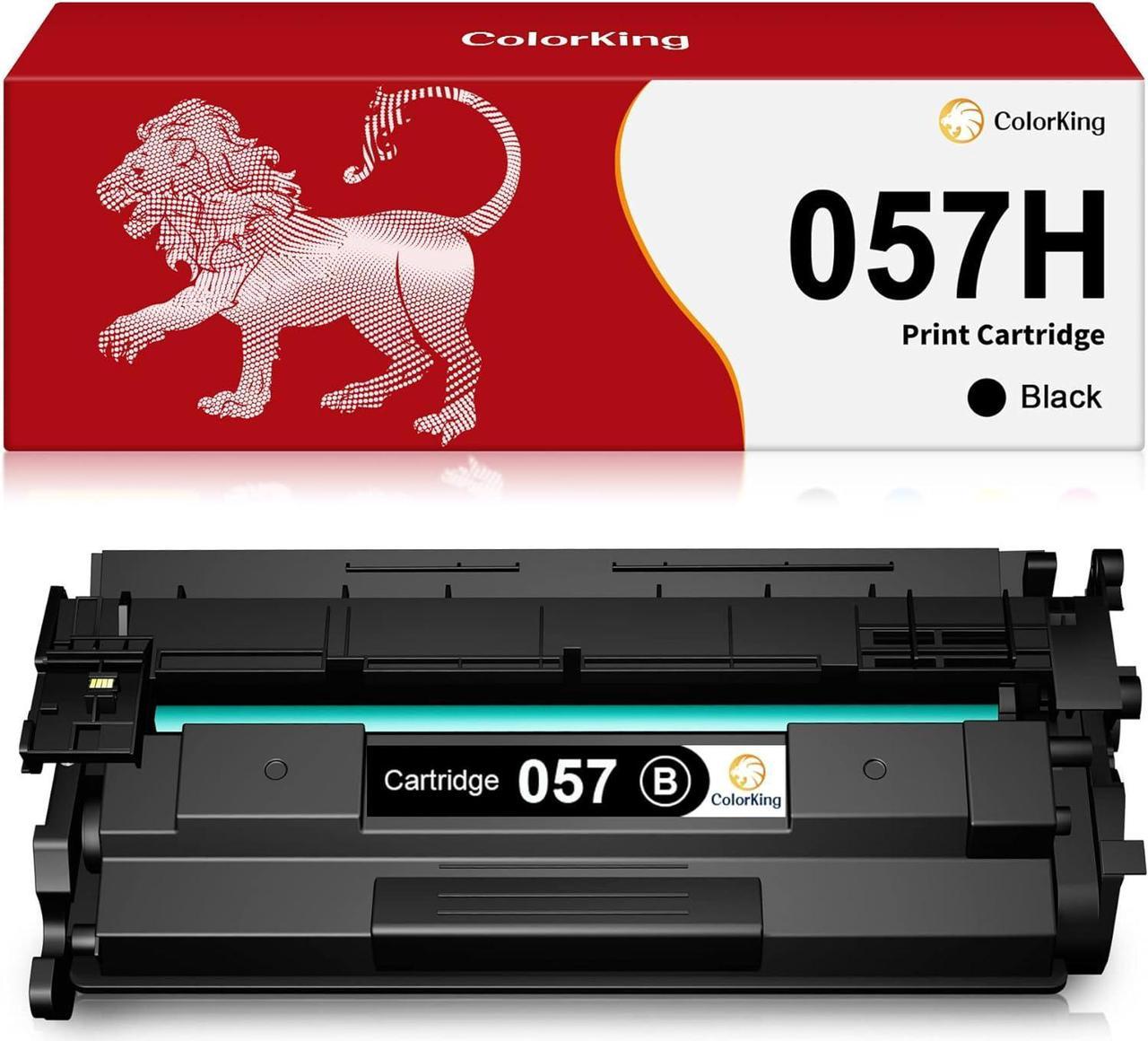 Colorking Compatible Toner Cartridge Replacement for Canon 057H CRG-057H 057 for Canon imageCLASS MF445dw LBP226dw MF451dw LBP227dw MF448dw High Yield Laser Printer Toner (Black, 1-Pack)