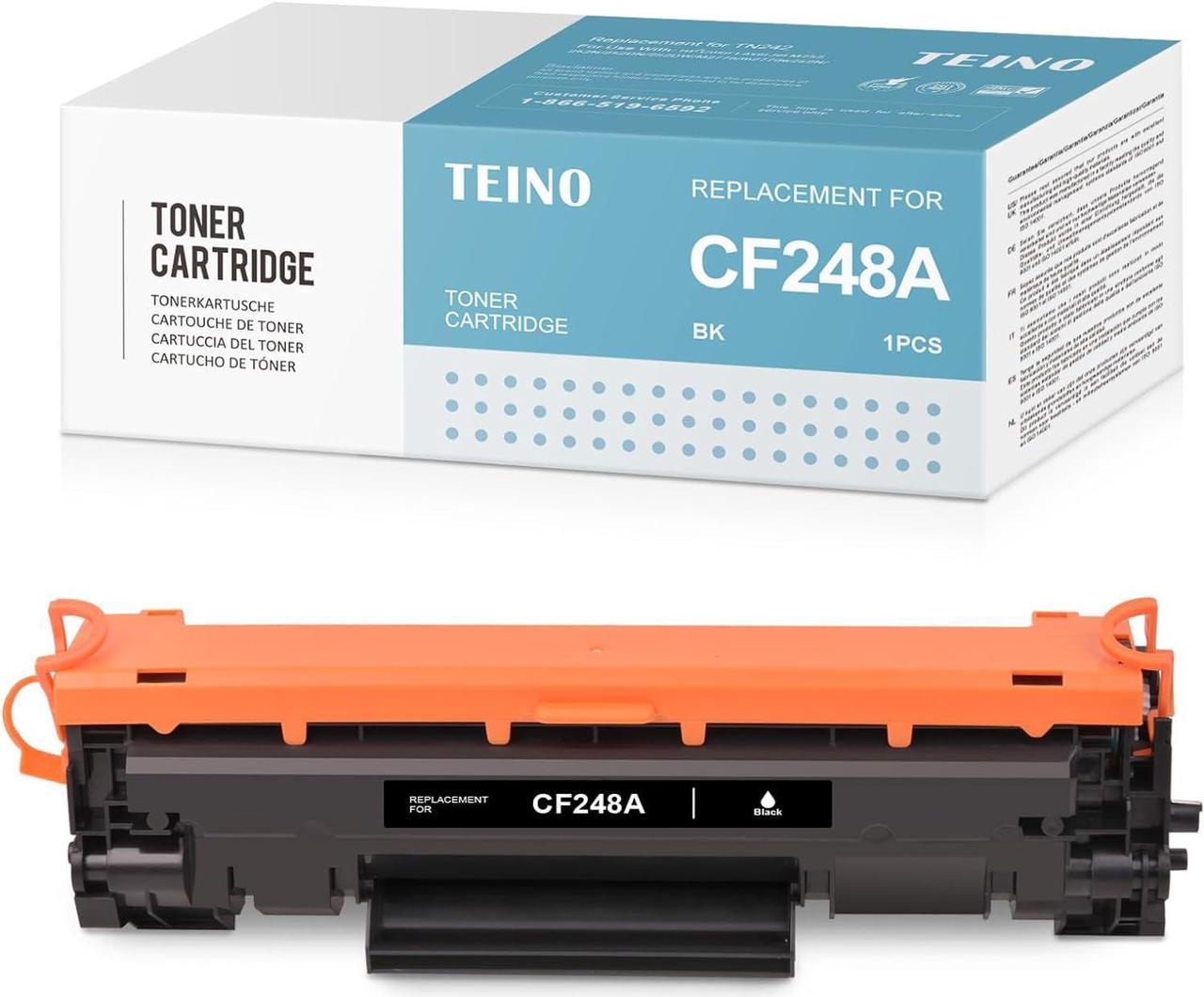 TEINO Compatible Toner Cartridge Replacement for HP 48A CF248A for Laserjet Pro MFP M29w M29a M29 M28w M28a M28 Laserjet Pro M15w M15 M15a M16 M16a M16w (Black, 1 Pack)