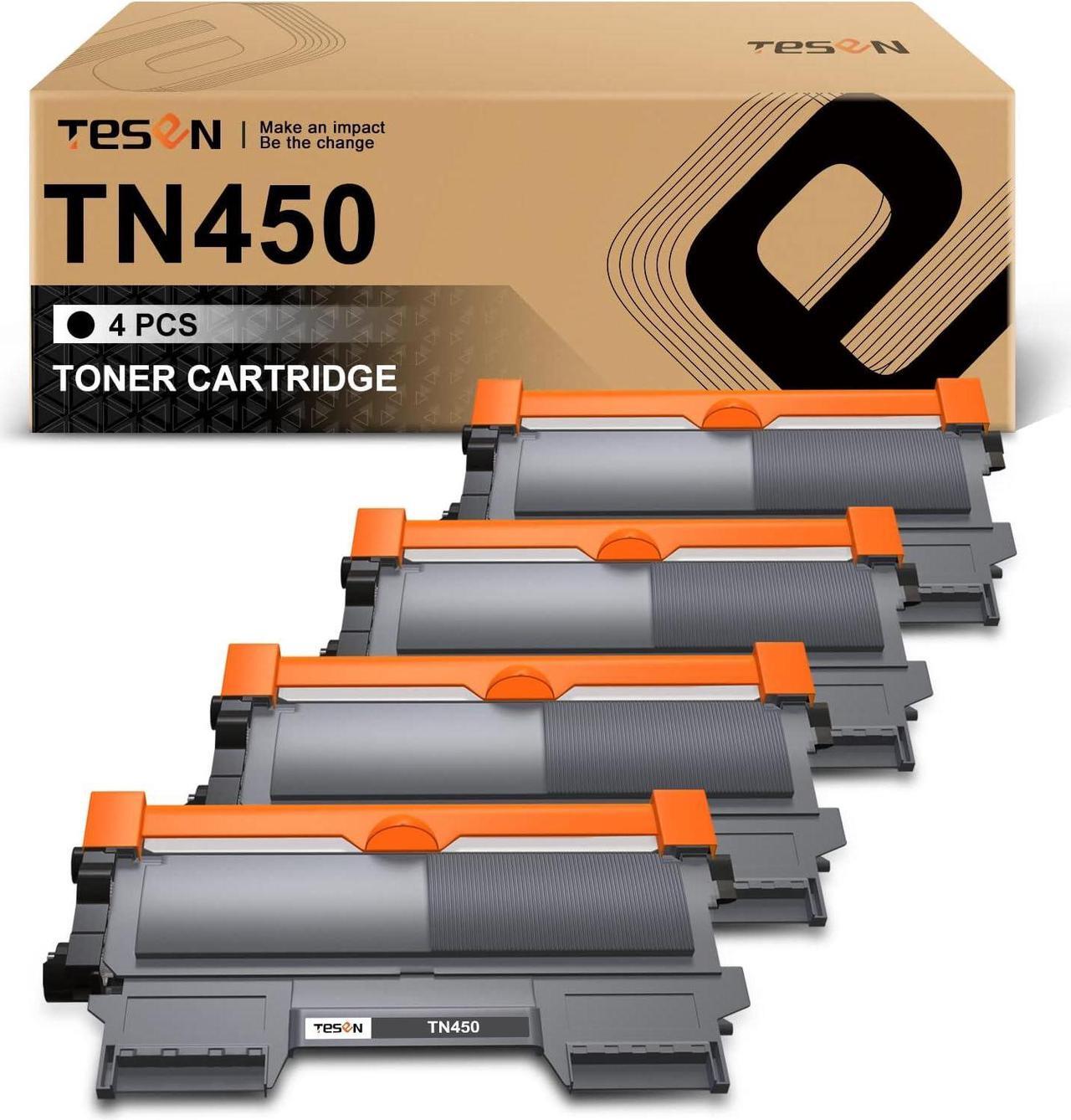 Main image of TESEN TN450 TN420 Compatible Toner Cartridge Replacement  TN450 TN420 Black Toner Cartridge Use for HL-2270DW HL-2240 HL-2280DW MFC-7360N DCP-7065DN MFC-7240 IntelliFax-2840 4-Pack