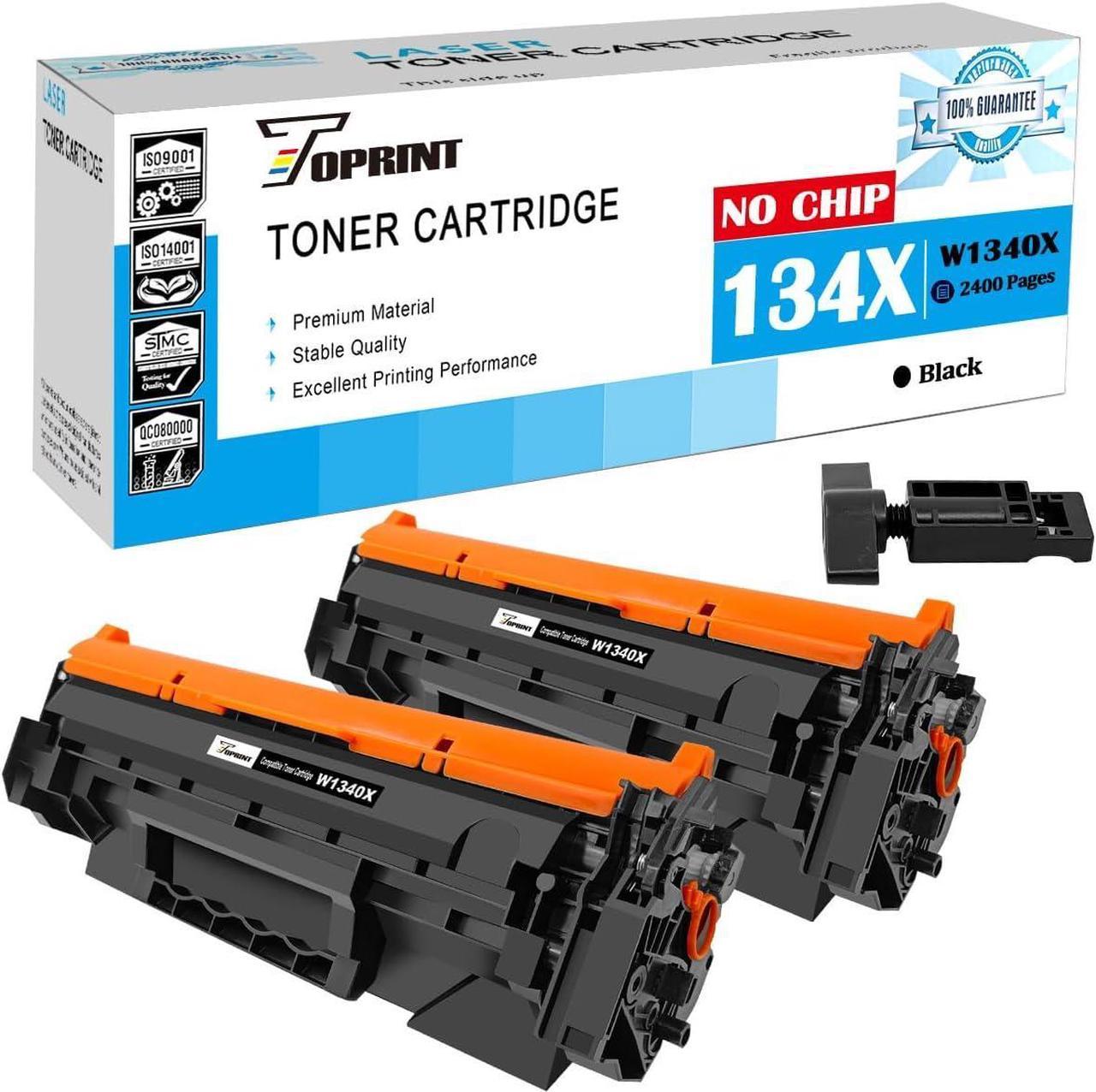 [NO CHIP, with Professional Tools] 134X W1340X ( 134A W1340A ) Compatible Toner Cartridge 2400 Pages High Capacity 2BK for M209dw M209dwe MFP M234dw M234dwe M234sdwe M234sdw M234sdn M234sdne Printer