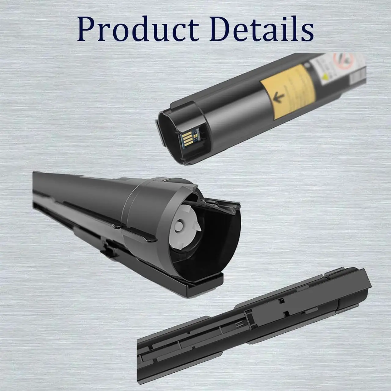 Alt view image 4 of 7 - Compatible Toner Cartridge Replacement for Xerox VersaLink C7000 VL-7000 106R03761/64/63/62 106R03769/72/71/70, Work with VersaLink C7000DN C7000N Printer Standard C Black