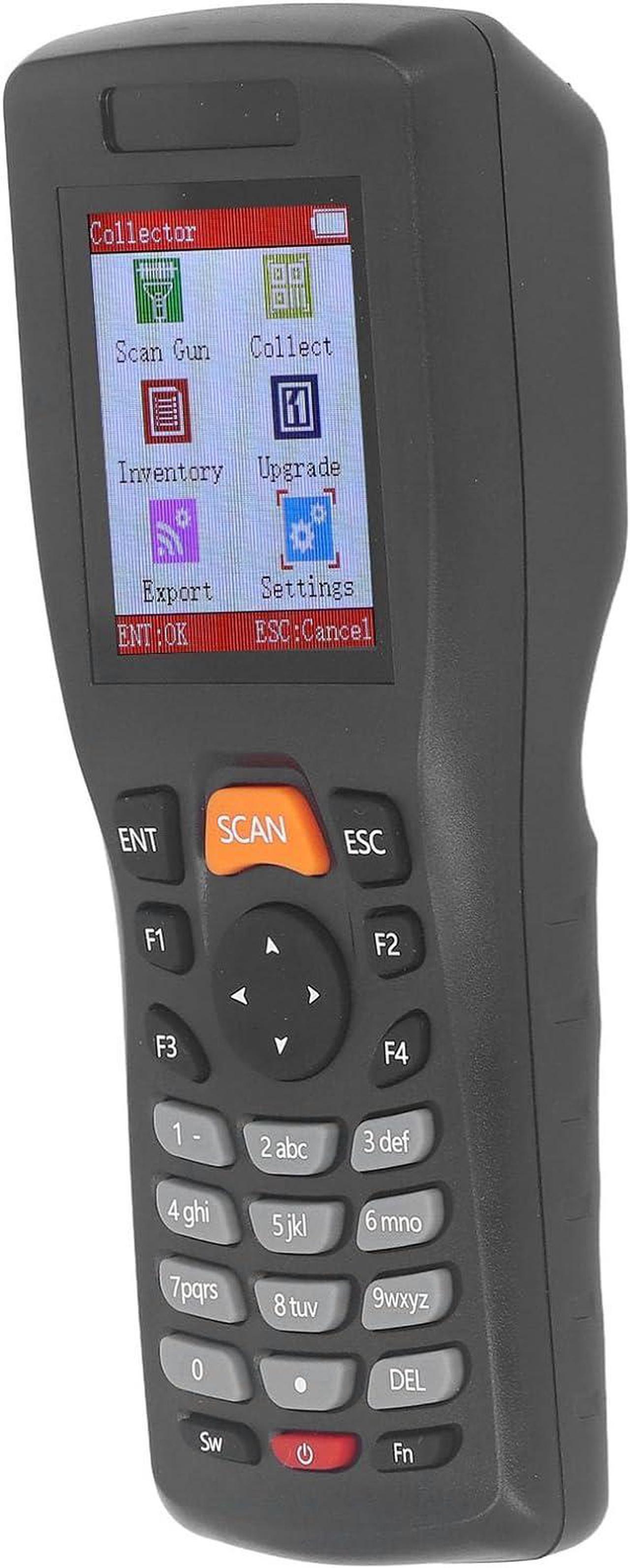 Alt view image 3 of 7 - Inventory Scanner, Wireless 32 Bit ARM CPU Bar Code Scanner 2.2in TFT Color LCD Screen Rechargeable for Warehouse