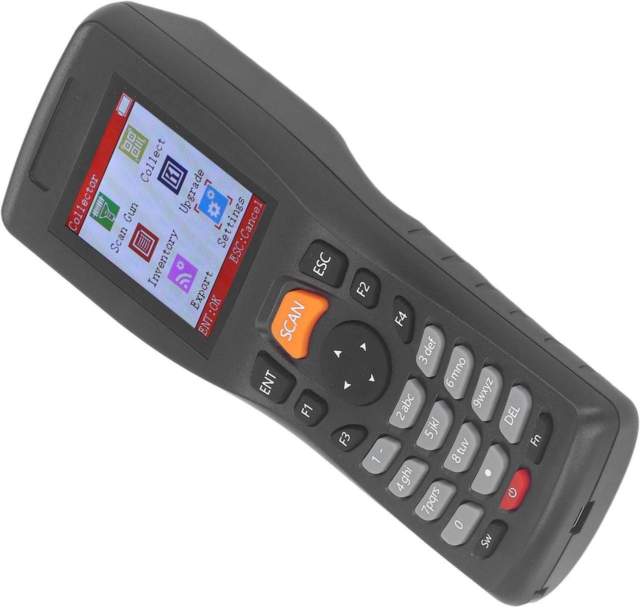 Alt view image 7 of 7 - 1D CCD Wireless Barcode Scanner, 2.4G Rechargeable Bar Code Reader, with 2.2 Inch TFT Color LCD Screen, for Barcode Scanning, Inventory Counting