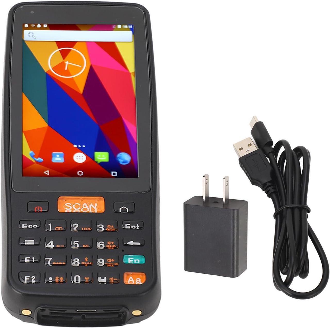 Alt view image 7 of 7 - Android Barcode Scanner, Handheld Mobile Computer Portable PDA 1D 2D QR Bar Code Reader Support 2/3/4G WiFi BT Communication with 4.0 Inch Screen for Warehouse Inventory (US Plug)