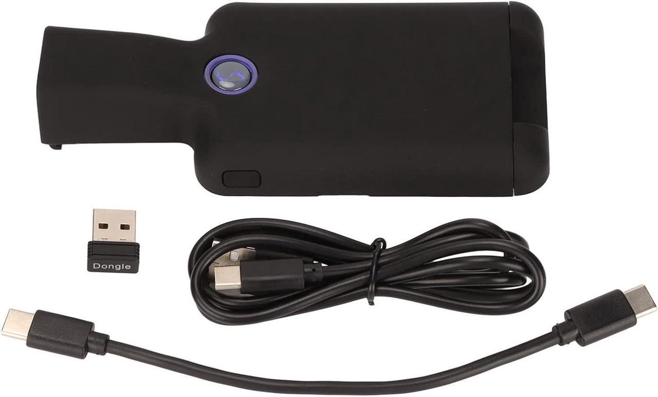 Alt view image 7 of 7 - Wireless Handheld Barcode Scanner - Back Clip Bluetooth Barcode Scanner for Mobile Phone - 1D 2D QR - Compatible with iOS and Android