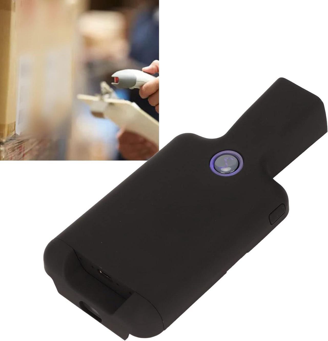 Alt view image 2 of 7 - Wireless Handheld Barcode Scanner - Back Clip Bluetooth Barcode Scanner for Mobile Phone - 1D 2D QR - Compatible with iOS and Android