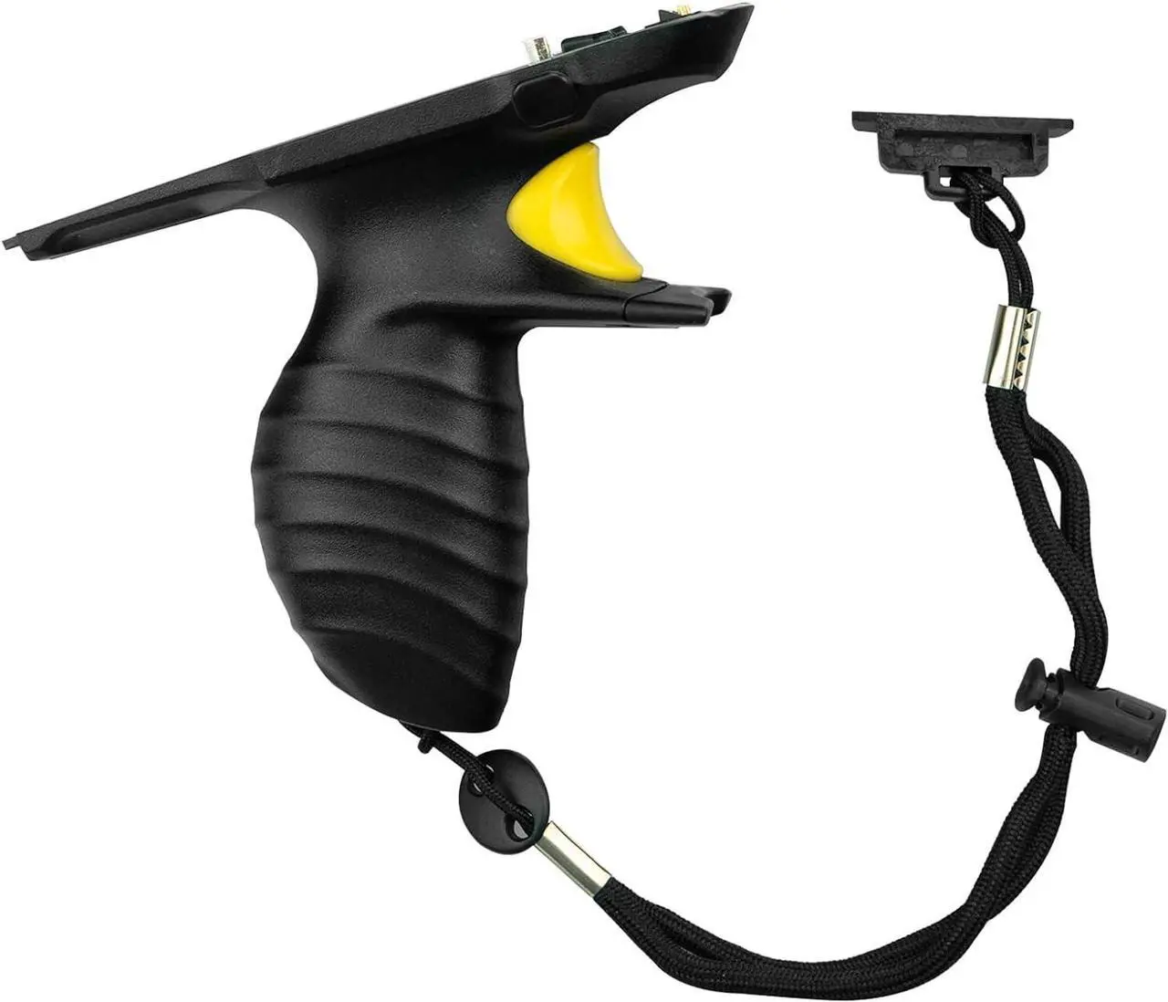 Main image of TRG-TC7X-SNP1-02 Snap-On Trigger Handle with Handle Clip and Hand Strap for Symbol Zebra TC70 TC75 TC70x TC75x TC77hl Barcode Scanner, Durable Lightweight Black
