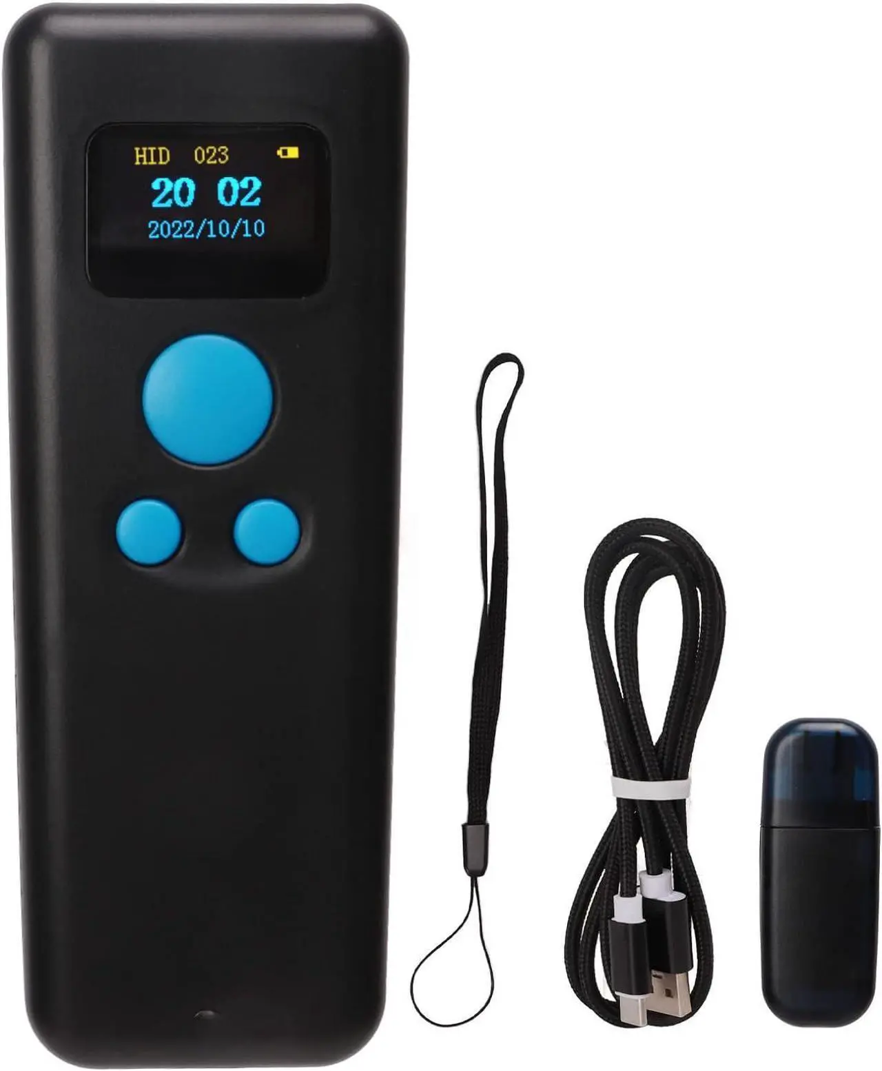 Alt view image 7 of 7 - Wireless USB Bar Code Reader, Interference Resistant 2 Upload Mode Fast Decoding Barcode Scanner with 2.4G Receiver for Store (1D M8L)