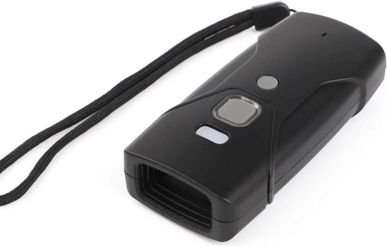 Alt view image 2 of 7 - Barcode Scanner,HUIOP Portable Handheld Barcode Scanner Wired+2.4G+BT Three-Mode Connection Support One-Dimensional Barcode/QR Code Fast Scanning