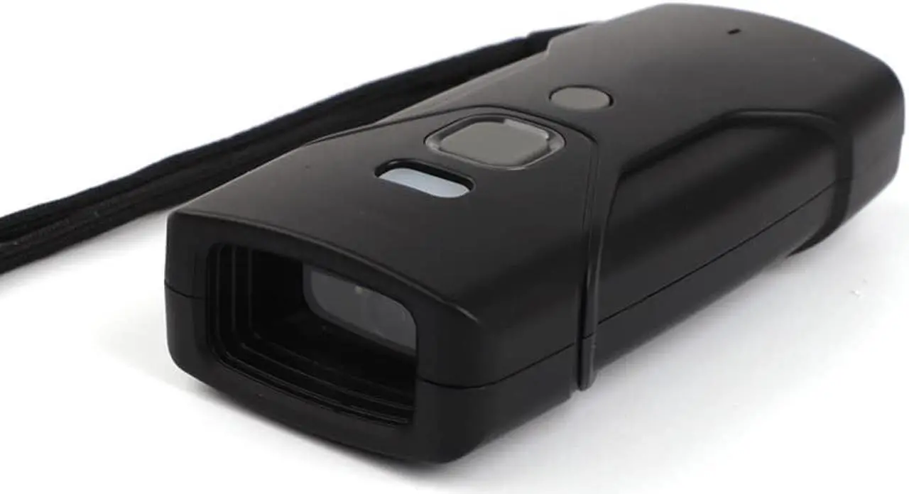 Alt view image 3 of 7 - Barcode Scanner,HUIOP Portable Handheld Barcode Scanner Wired+2.4G+BT Three-Mode Connection Support One-Dimensional Barcode/QR Code Fast Scanning
