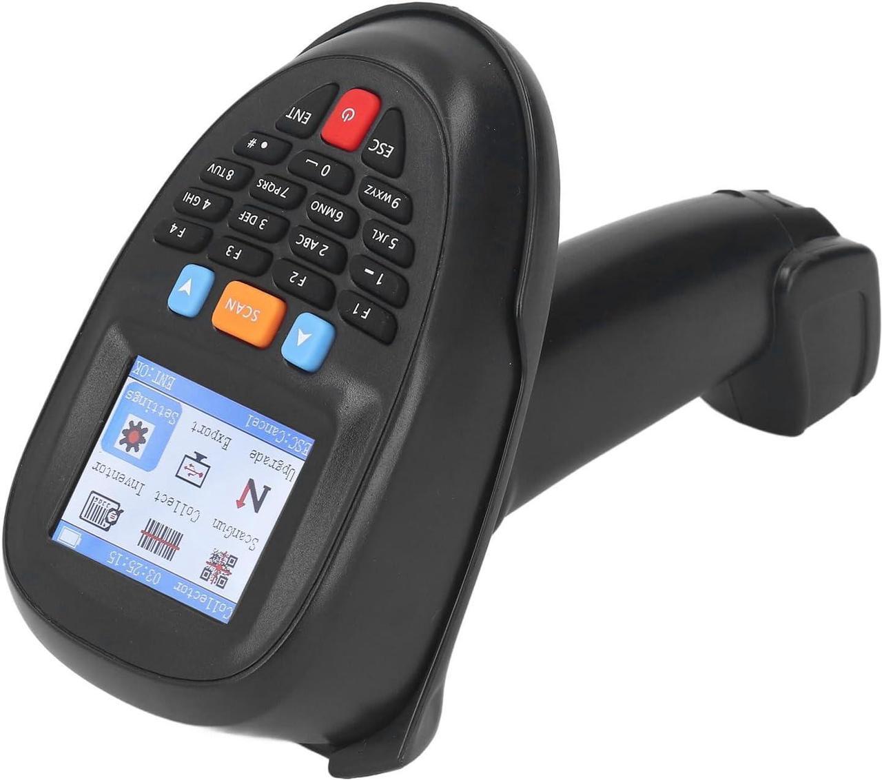 Alt view image 4 of 7 - Wireless CCD Red Light Barcode Reader with 2.2in Display Data Collector