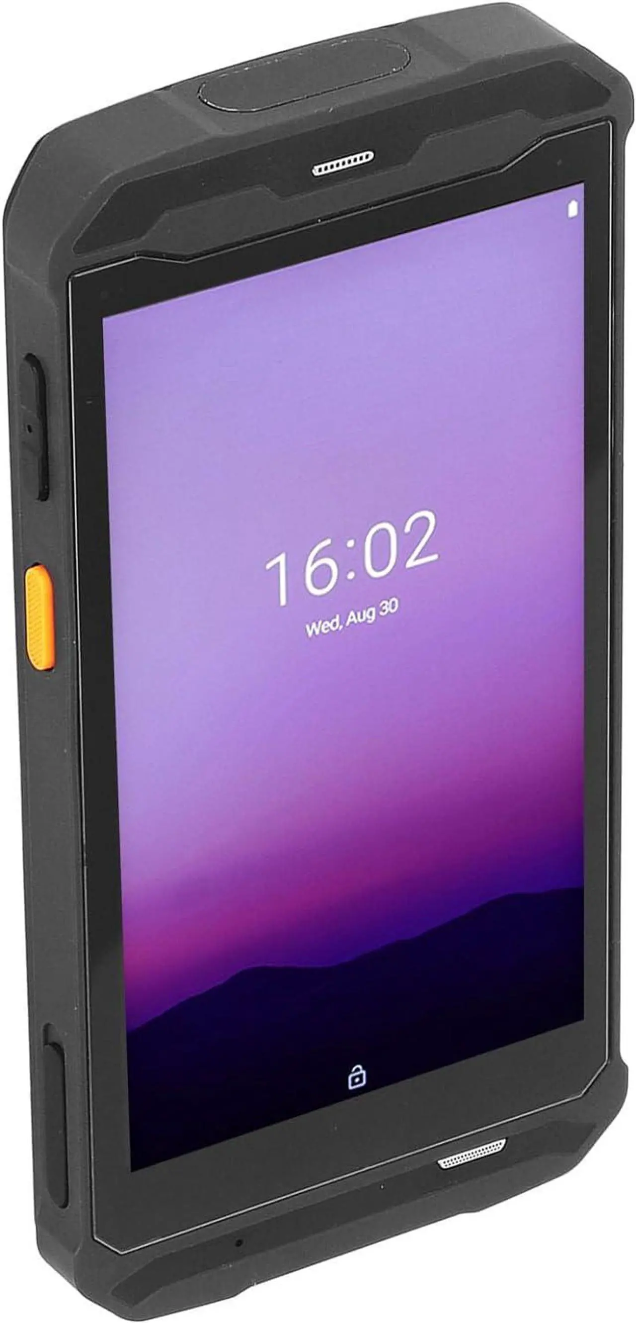 Alt view image 7 of 7 - Barcode Reader, QR Code Reader 13MP Camera 100240VAC 5.5in Display NFC Function Handheld Waterproof for Department Stores (US Plug)