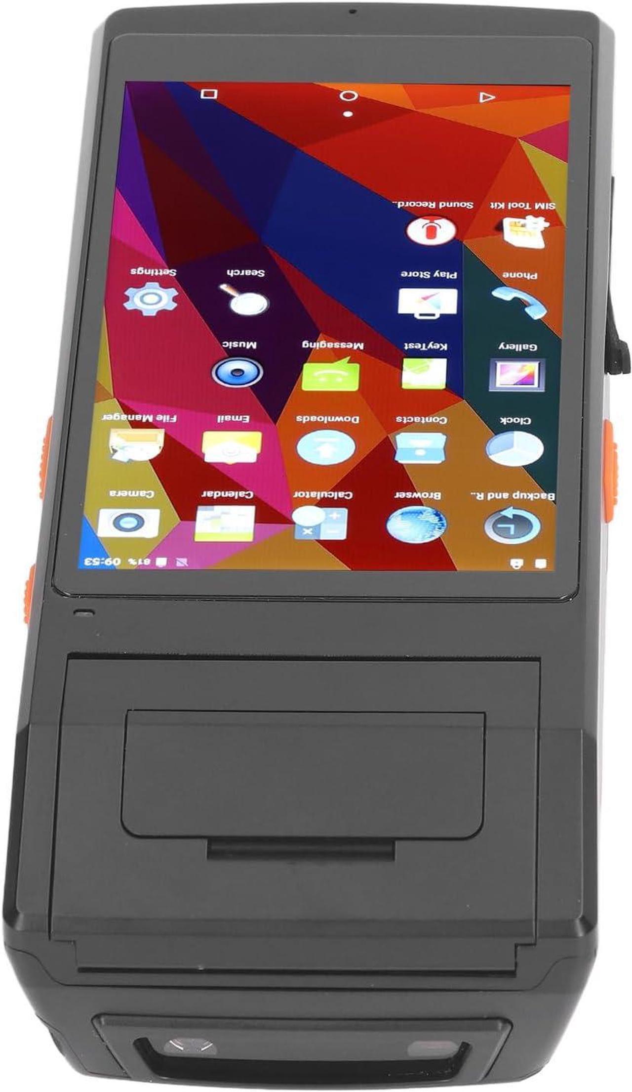 Alt view image 7 of 7 - PDA Terminal, 100-240VAC GPS Barcode Scanner 5.5 Inch IPS Screen 16GB ROM 2GB RAM for Logistics Industries (US Plug)