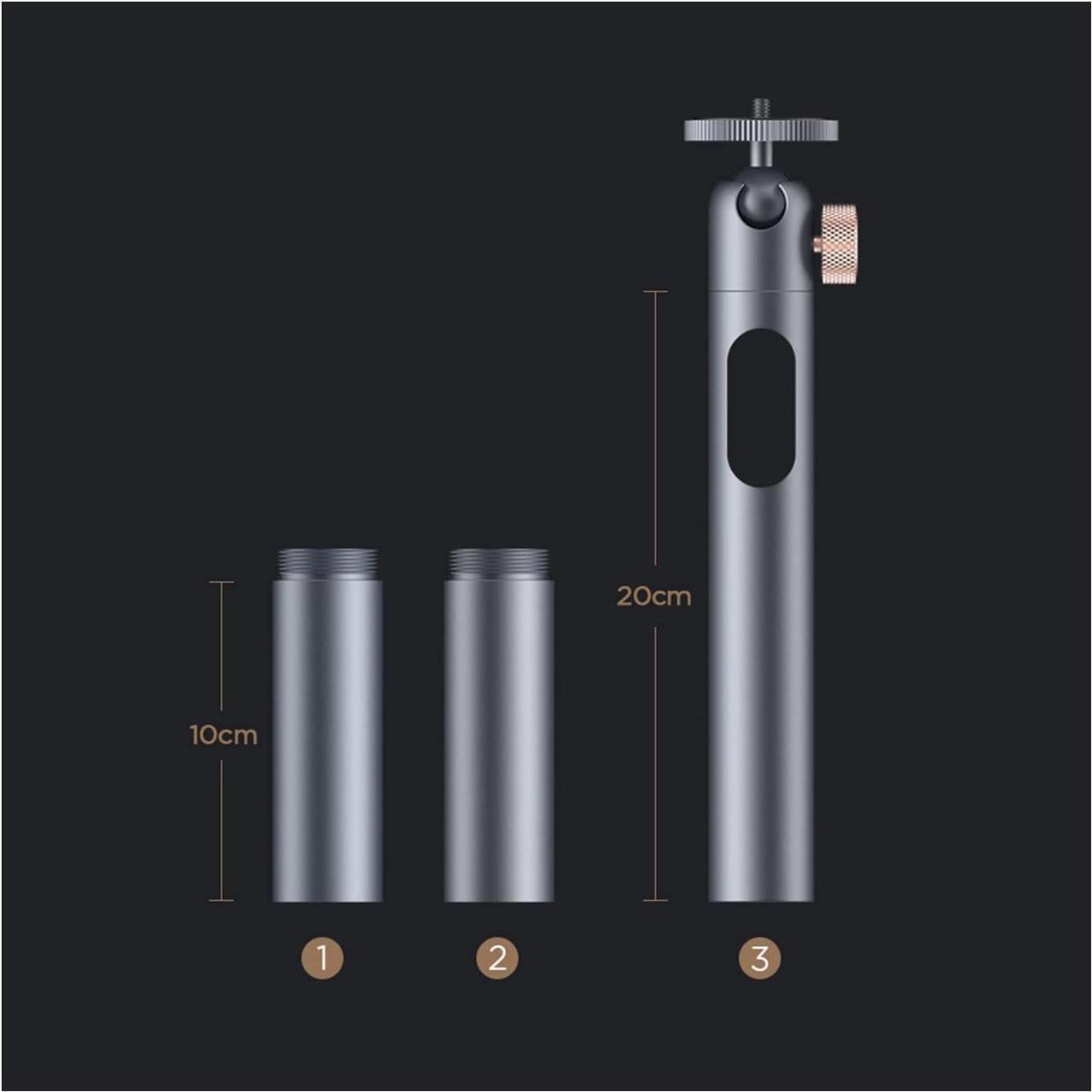 Alt view image 3 of 6 - KIZQYN Projector Stand Ceiling Wall Projector Mount Adjustable Height Telescopic Projector Mount Stand Lifting/Vertical/Wall Hanging Bracket Projector Accessories