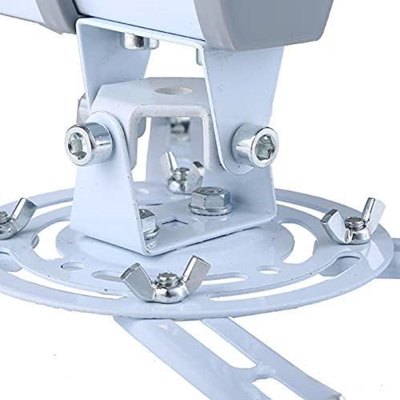 Alt view image 2 of 6 - UlpyO Projector Tripod Projector Wall Mount for Short Throw and Standard Projectors Projector Bracket 27 in to 47 in from Wall Capacity 22lb Load Projector Mount