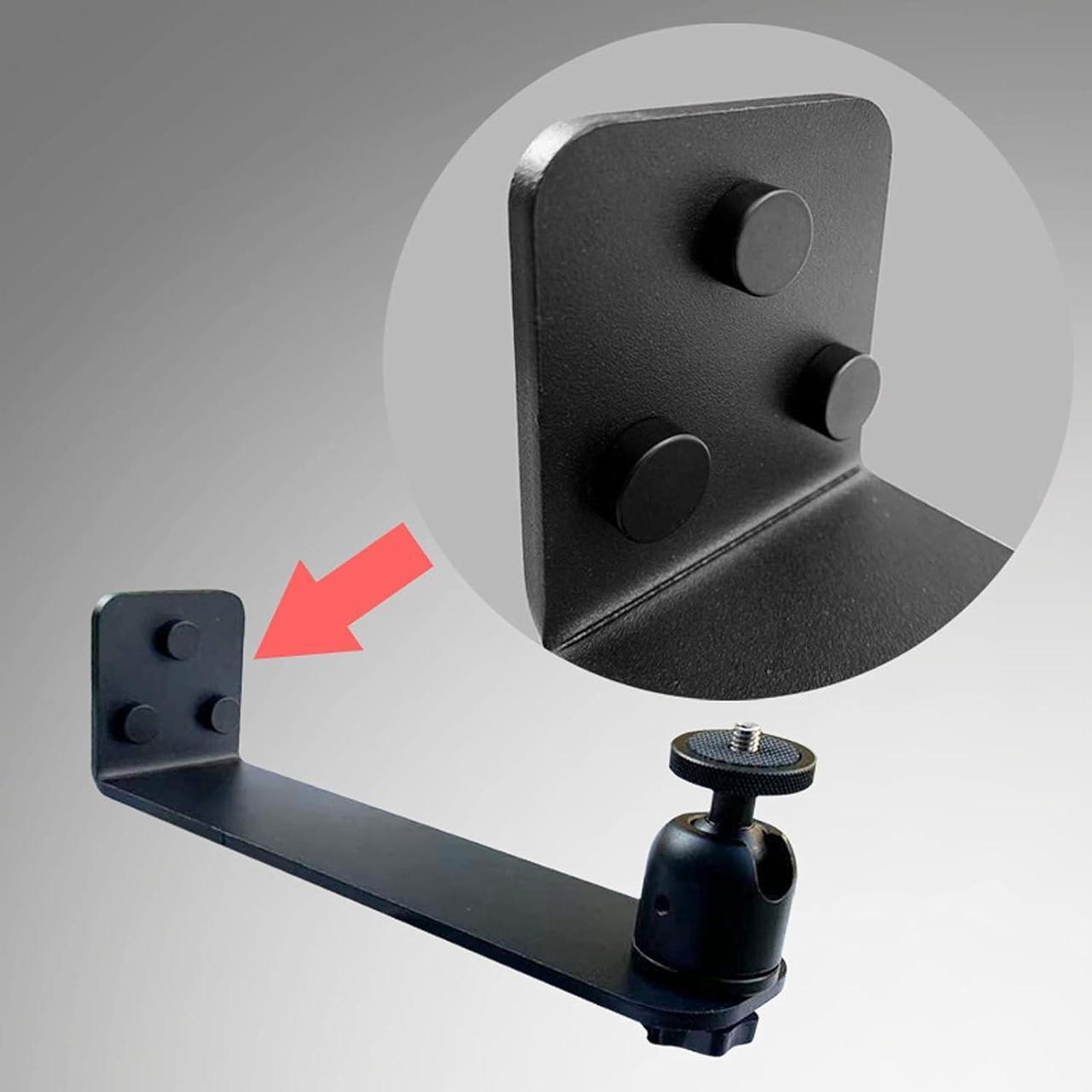 Alt view image 3 of 6 - Projector Stand Projector Mount Shelf Ceiling Mount Projector Accessory for Home and Office Projector 11lb Load Capacity Black Projector Mount