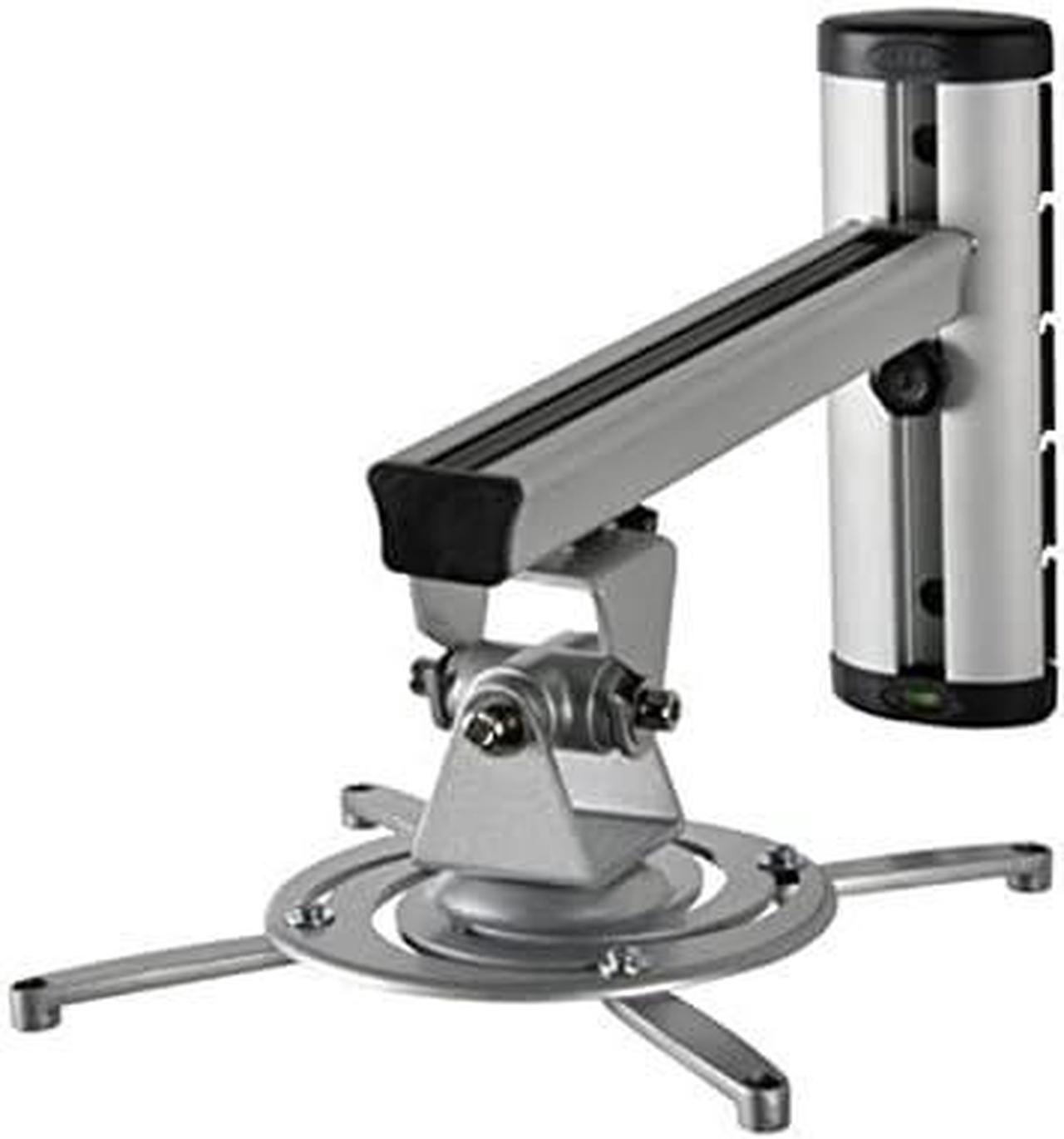 Main image of UlpyO Projector Tripod Aluminum Alloy 360 °Projector Wall Mount Full Retractable Universal Projector Hanger Bracket Projector Mount (Color : Silver)
