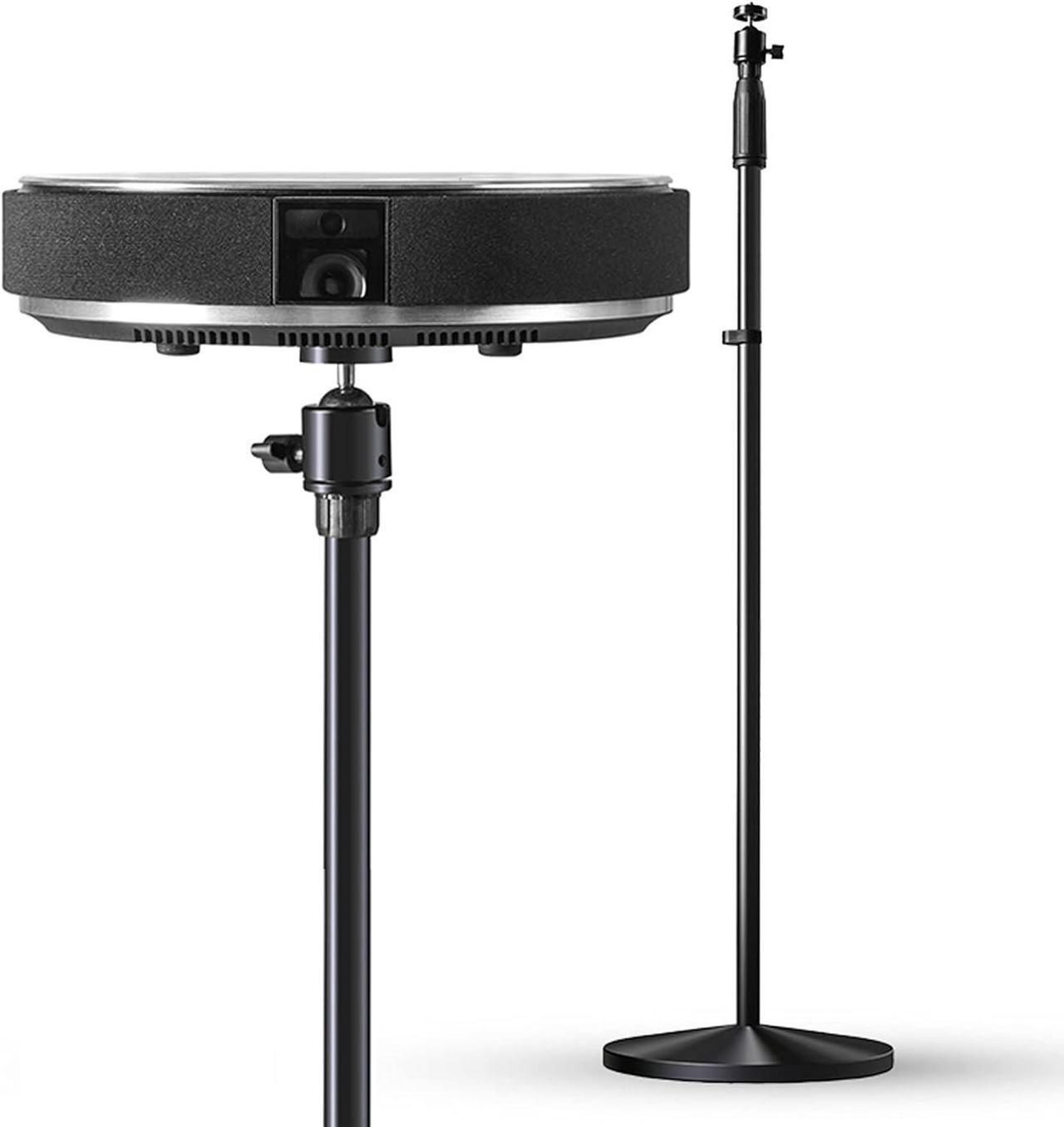 Alt view image 4 of 6 - GRFIT Projector Stand Projector Mount Stand Projector Floor Stand Angle Adjustable Projectors Stand Adjustable Height 35 to 63 Inch Suitable for Home Projector Mount