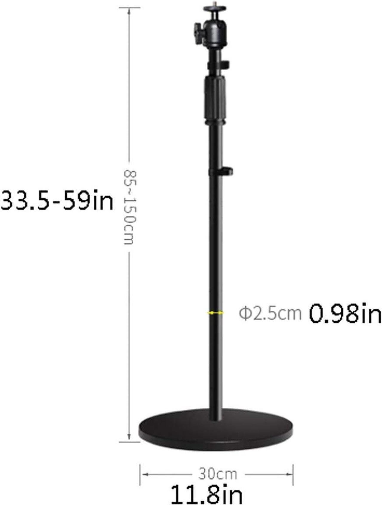 Alt view image 2 of 7 - YZERTLH Projector Stand Universal Projector Stand Mount Adjustable, Projector Racks Stand, Compact Projector Stand, Perfect for Office, Home, Stage or Studio, Black Projector Mount