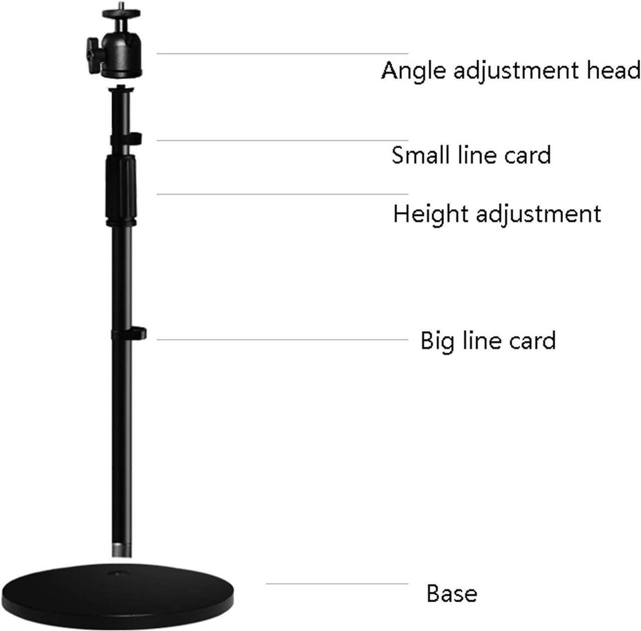 Alt view image 3 of 7 - YZERTLH Projector Stand Universal Projector Stand Mount Adjustable, Projector Racks Stand, Compact Projector Stand, Perfect for Office, Home, Stage or Studio, Black Projector Mount