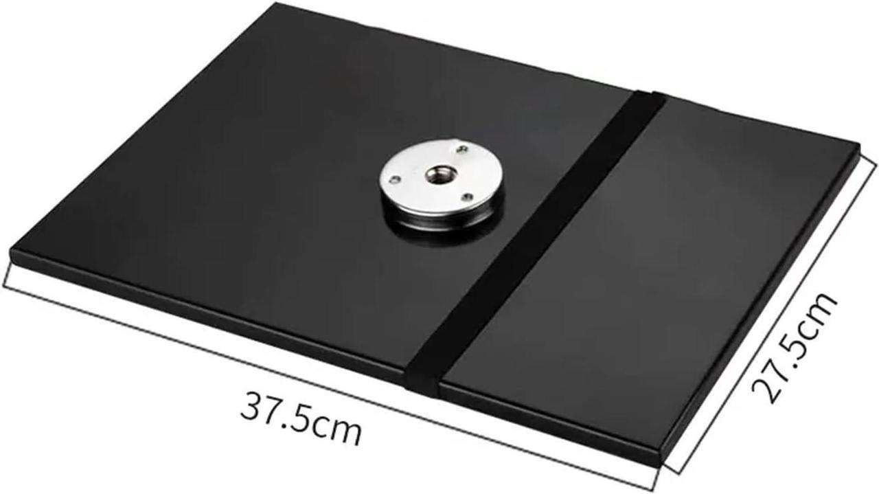 Alt view image 2 of 3 - Home Projector Stand Floor Projector Tripod Telescopic Universal Projector Bracket with Tray Folding Desktop Projector Punch Free Aluminum Alloy Universal Projector Stand Projector Mount ( Color : A )