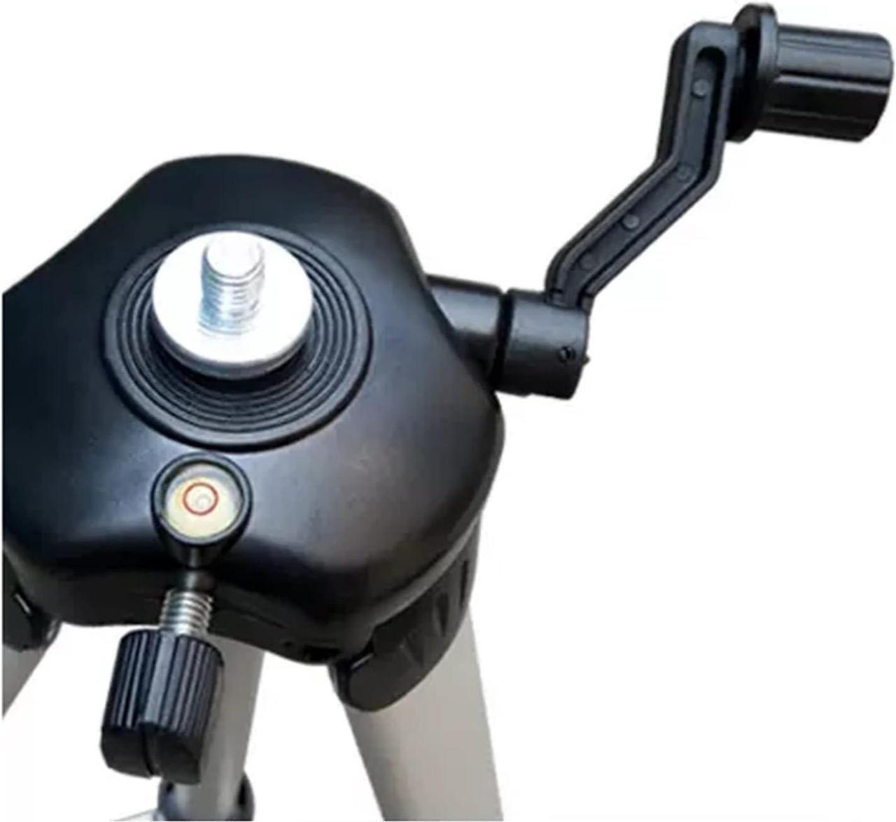 Alt view image 3 of 3 - Home Projector Stand Floor Projector Tripod Telescopic Universal Projector Bracket with Tray Folding Desktop Projector Punch Free Aluminum Alloy Universal Projector Stand Projector Mount ( Color : A )