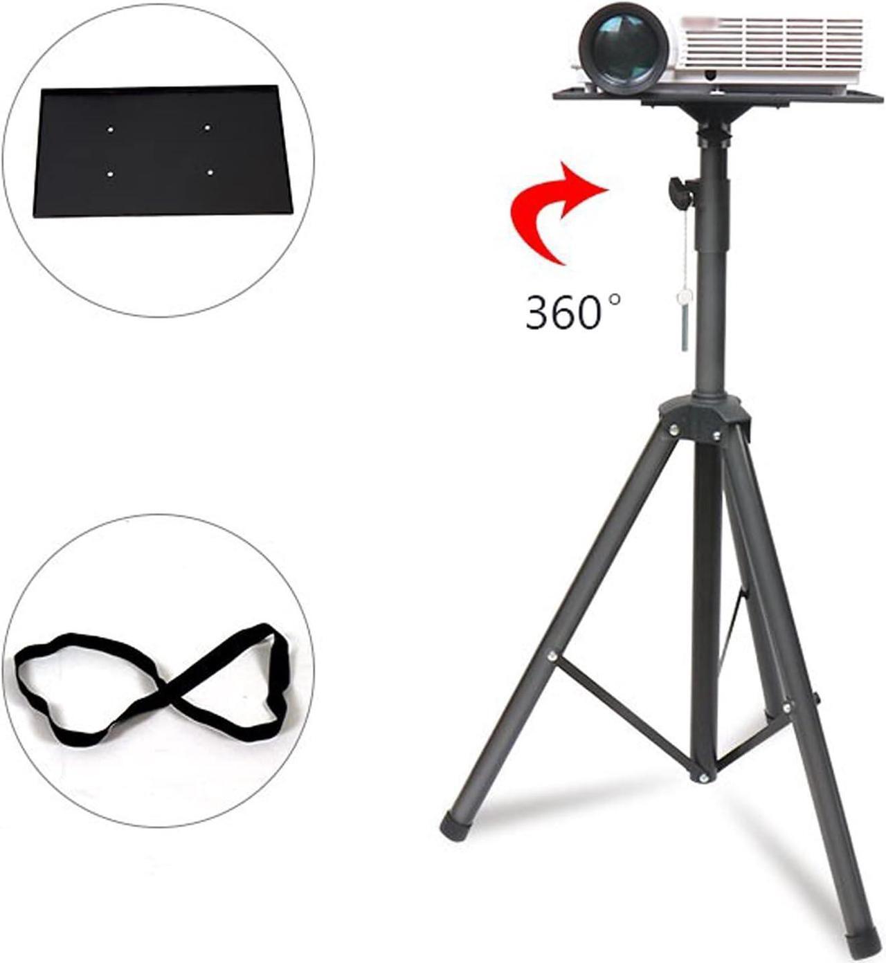 Alt view image 5 of 6 - DEPILA Projector DHCZZRS774 Projector Stand Projector Tripod Stand Laptop Tripod Adjustable Height 41 to 71 Inch Projector Stand Folding Laptop Floor Stand for Home Office Projector Mount Mount