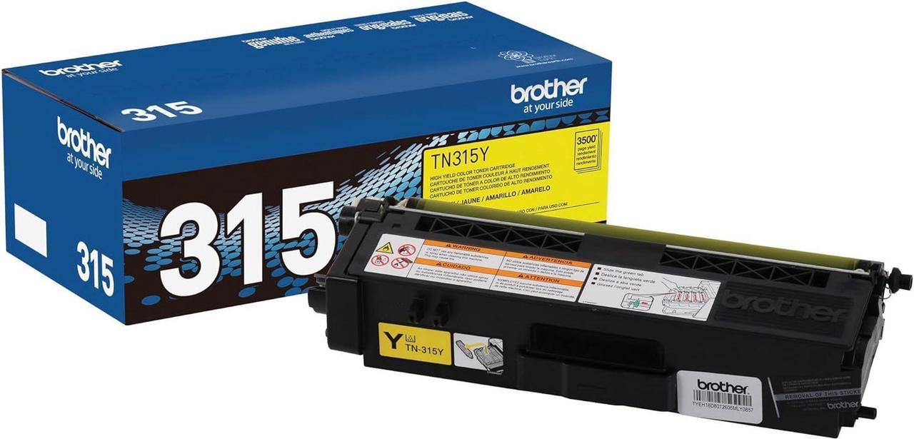 Brother TN315Y High Yield Toner Cartridge - Yellow