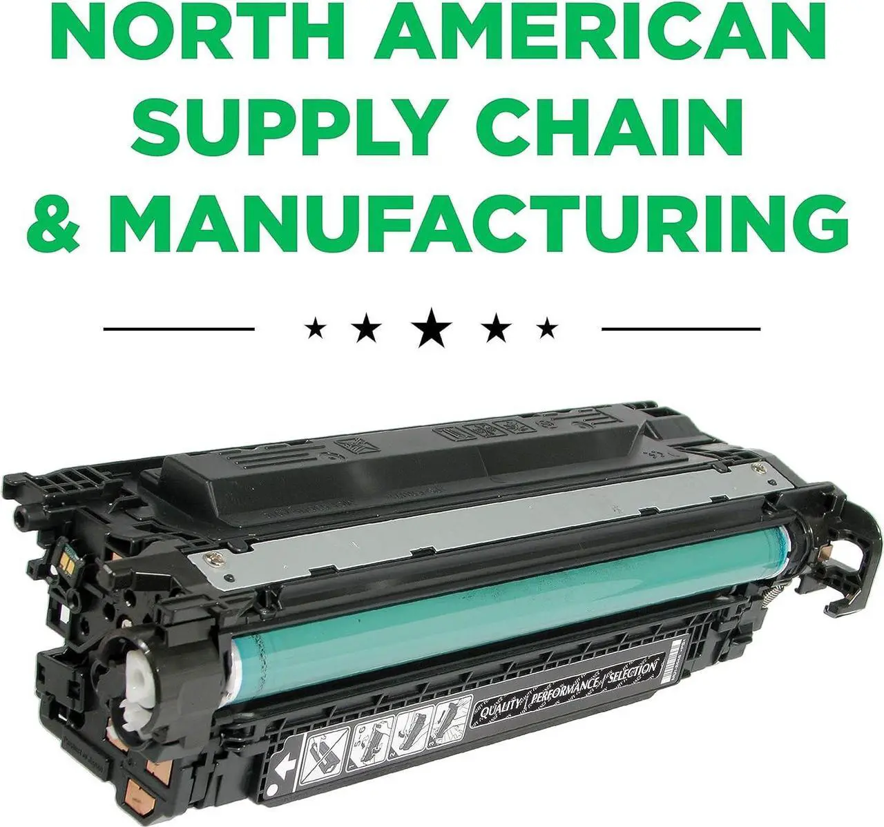 Alt view image 2 of 7 - Clover Remanufactured Toner Cartridge Replacement  CE400A (HP 507A) | Black