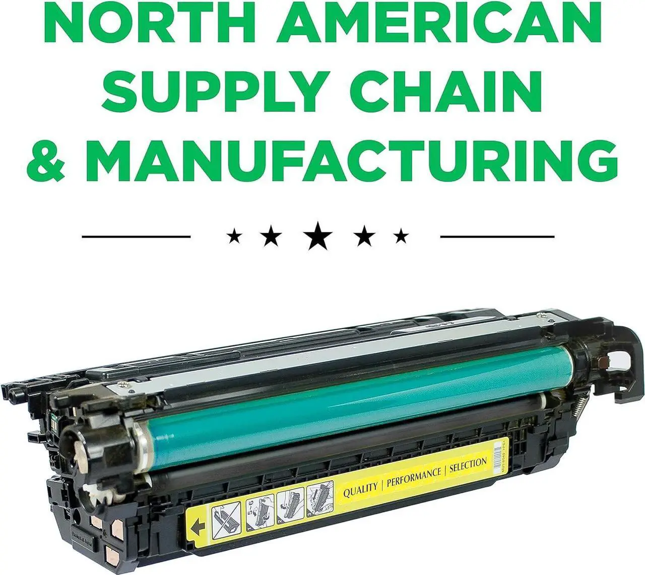 Alt view image 2 of 7 - Clover Remanufactured Toner Cartridge Replacement  CF322A (HP 653A) | Yellow