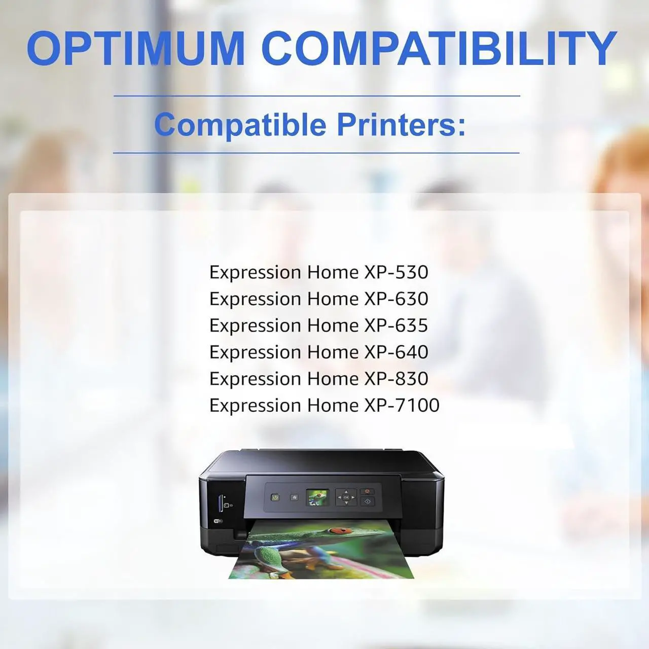 Alt view image 3 of 7 - 410XL Ink Cartridges Remanufactured for Epson 410 Ink Cartridges use with Epson Expression XP-7100 XP-830 XP-640 XP-635 XP-630 XP-530 (Black, Cyan, Magenta, Yellow, Photo Black) 5 Pack