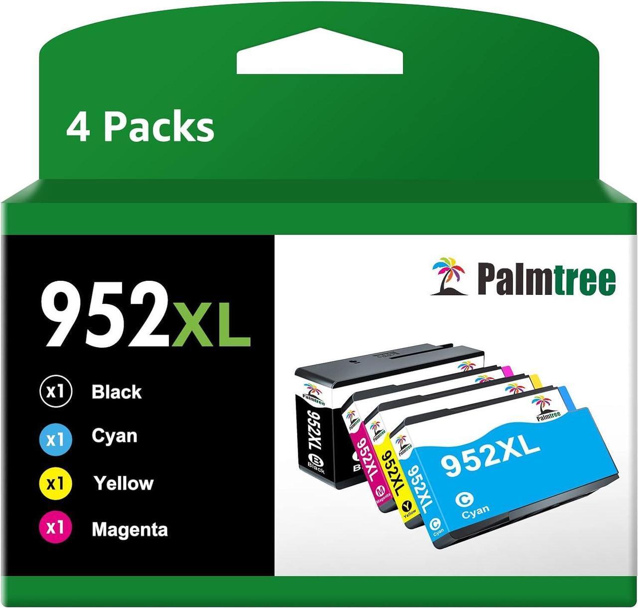 Main image of 952XL Higher Yield Ink Cartridge Replacement  952 XL Ink Cartridges  Officejet Pro 8710 8720 8702 7740 7720 8715 8725 8730 8740 8200 8210 Printer(4-Pack)