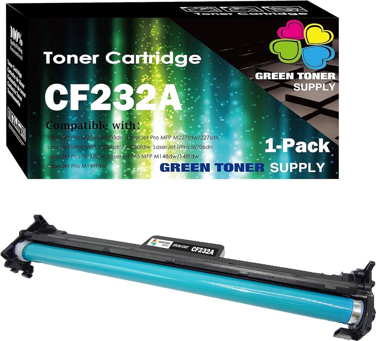 GTS Compatible Toner Cartridge Replacement for HP 32A CF232A M203dn M203dw M227d M227fdn M227fdw M227sdn ( Black , 1 pk )