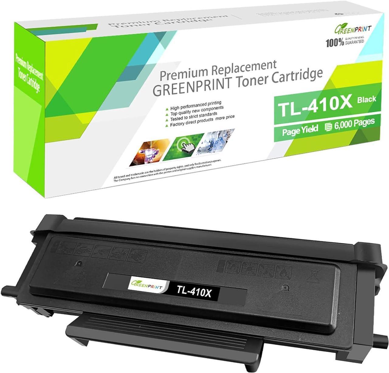 Compatible Toner Cartridge TL-410X ( TL-410 TL-410H ) 6000 Pages High Capacity for Printer P3012DW P3300DW P3302DW M6702DW M6800FDW M6802FDW M7100DW M7102DW M7102DN M7200FDW M7202FDW GREENPRINT