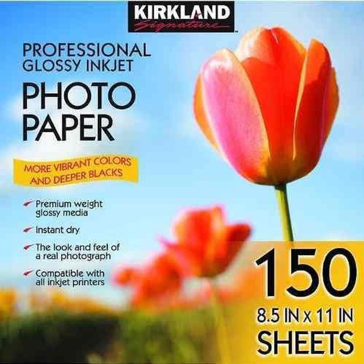 Alt view image 3 of 3 - Kirkland Signature - Kirkland Professional Photo Paper