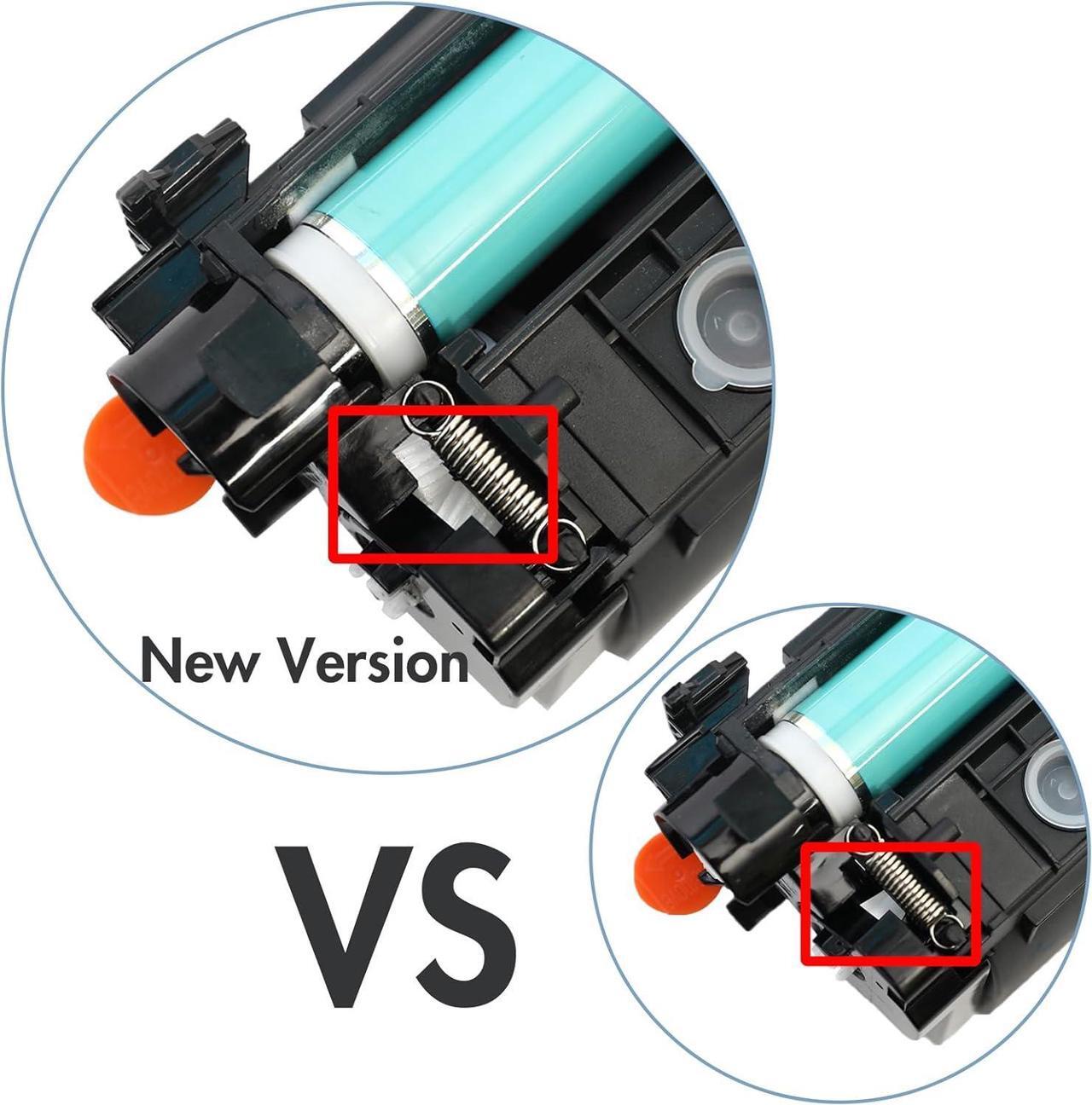 Alt view image 4 of 7 - TRUE IMAGE Compatible Toner Cartridge Replacement   212A Black Toner Cartridge W2120A 212X W2120X for Color Enterprise M554dn M555dn M555x M554 M555 MFP M578 Series Printer Ink (New Version)