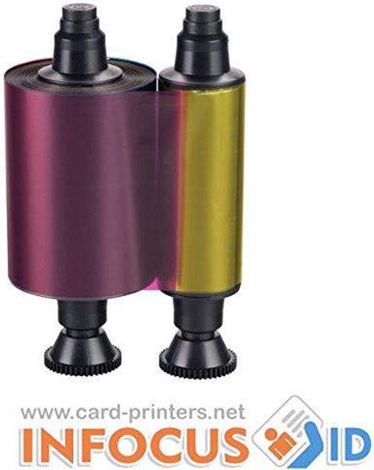 Main image of Evolis Pebble 4 ID Card Printer Ribbon, Full Color
