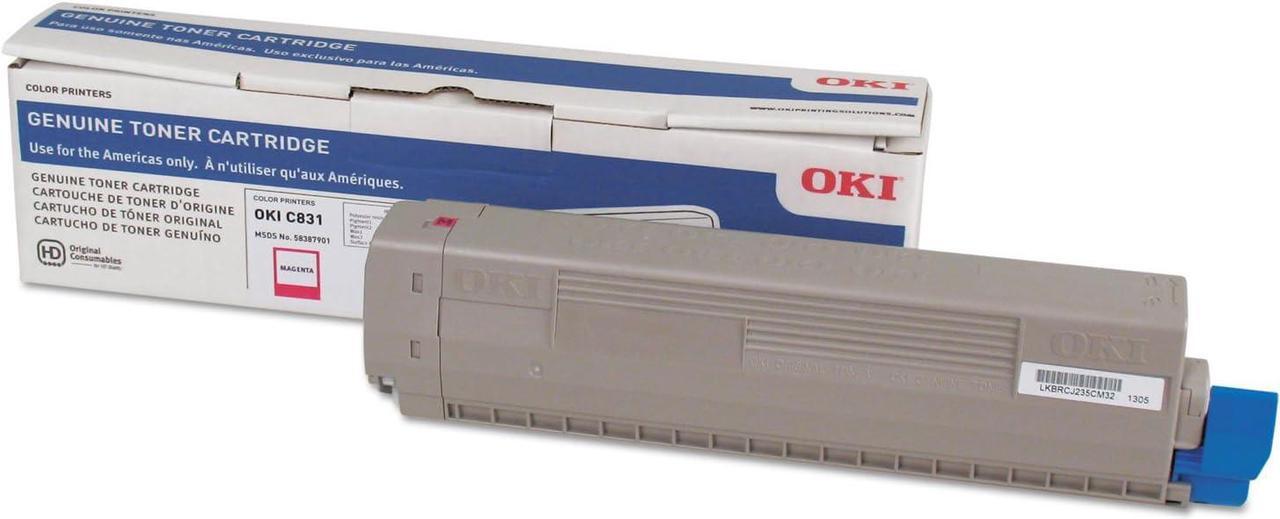 Alt view image 3 of 3 - Oki Black Toner Cartridge, 10000 Yield (44844512)
