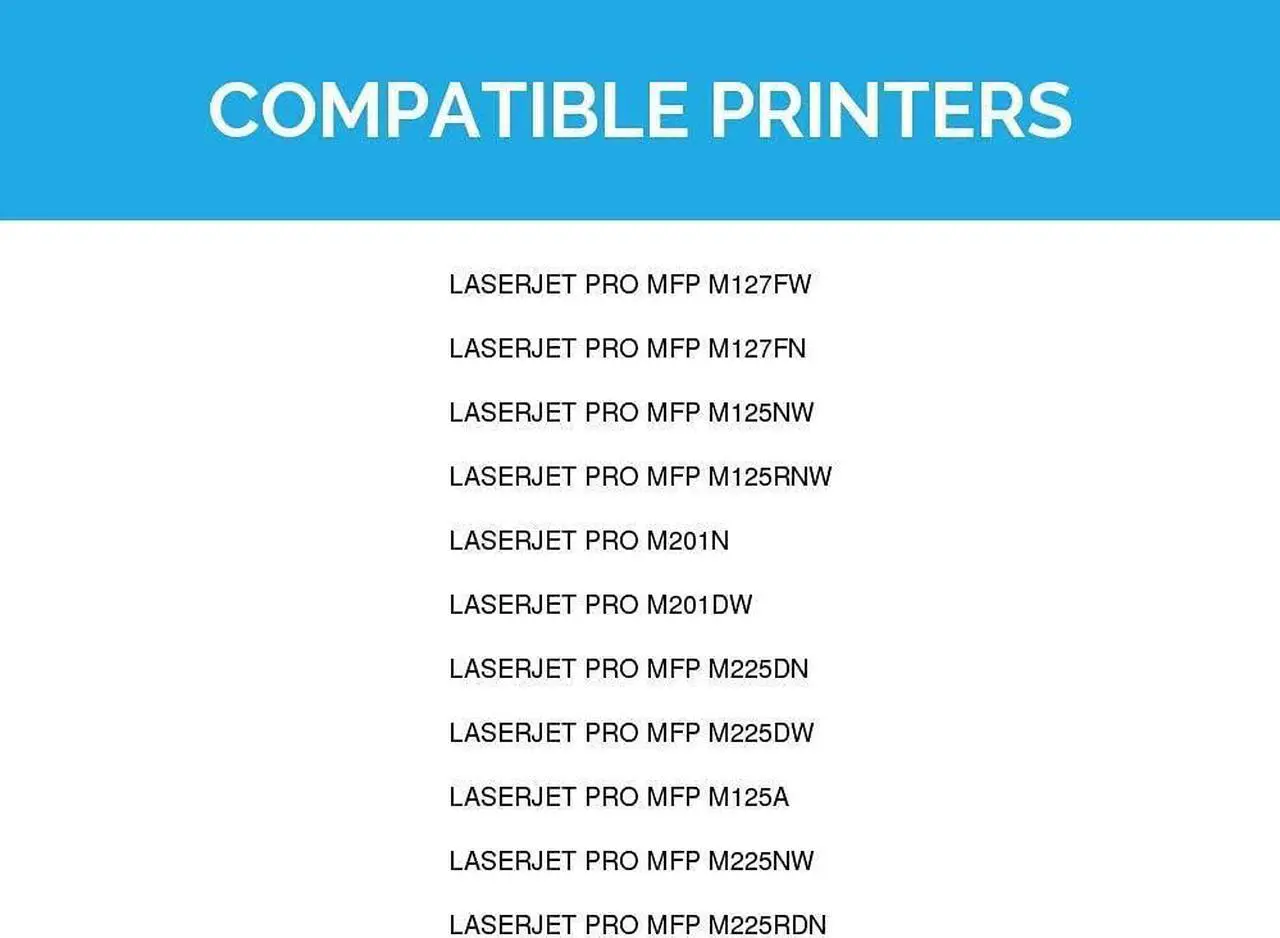 Alt view image 7 of 7 - LD Products Compatible Toner Cartridge Replacement  83X CF283X (Black, 5-Pack) for use in HP Laserjet Pro M225dw, M201dw, M225dn, M201dw, M225dn, M225dw, M225nw