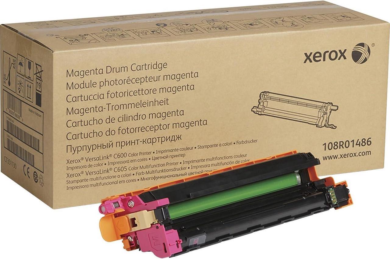 Main image of Xerox Genuine Magenta-Drum Cartridge 108R01486-40 000 Pages for Use in Versalink C600/C605 Toner