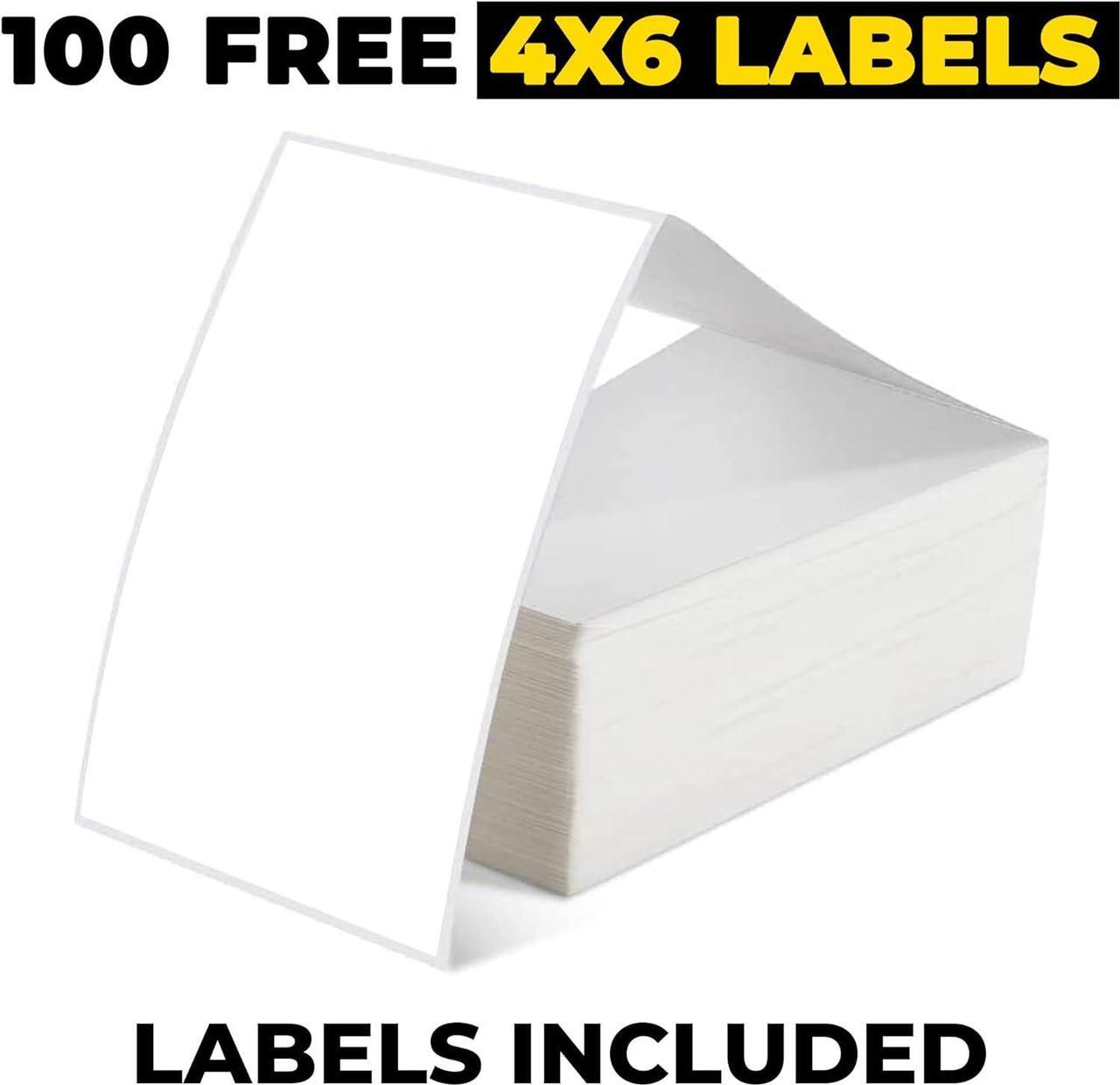Alt view image 5 of 7 - Label Printer, Bluetooth Thermal Printer, 4x6 Shipping Label Printer, Thermal Label Printer Desktop or Phone, Compatible with iPhone, Android, Windows, Mac, Chromebook, Amazon, Ebay, UPS.USPS