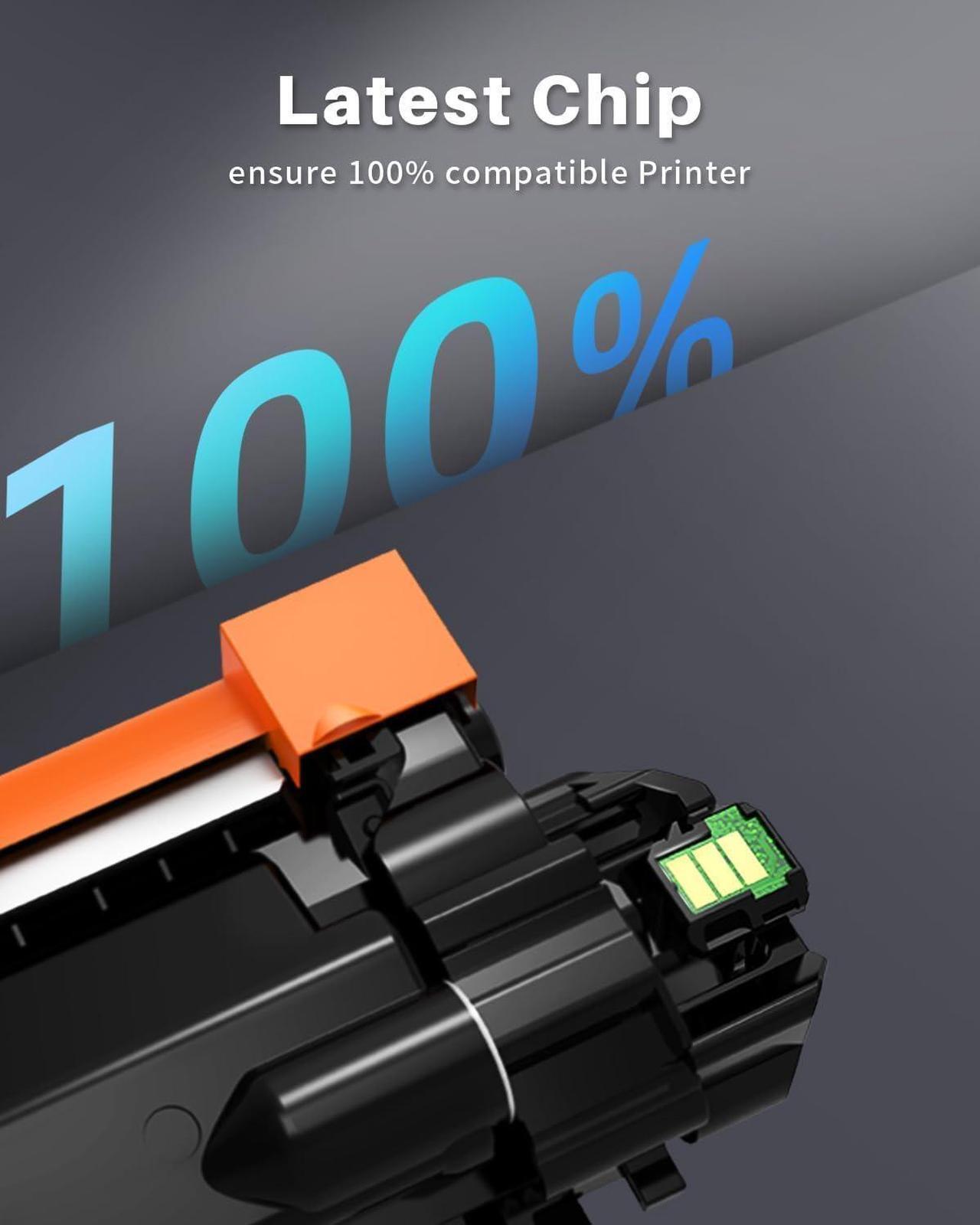 Alt view image 3 of 7 - TN830XL Toner Cartridges Compatible Replacement for Brother TN830XL TN-830 TN830 Black Toner Cartridge for HL-L2460DW HL-L2405W HL-L2400D HL-L2465DW HL-L2480DW DCP-L2640DW MFC-L2820DW Printer (2-Pack)