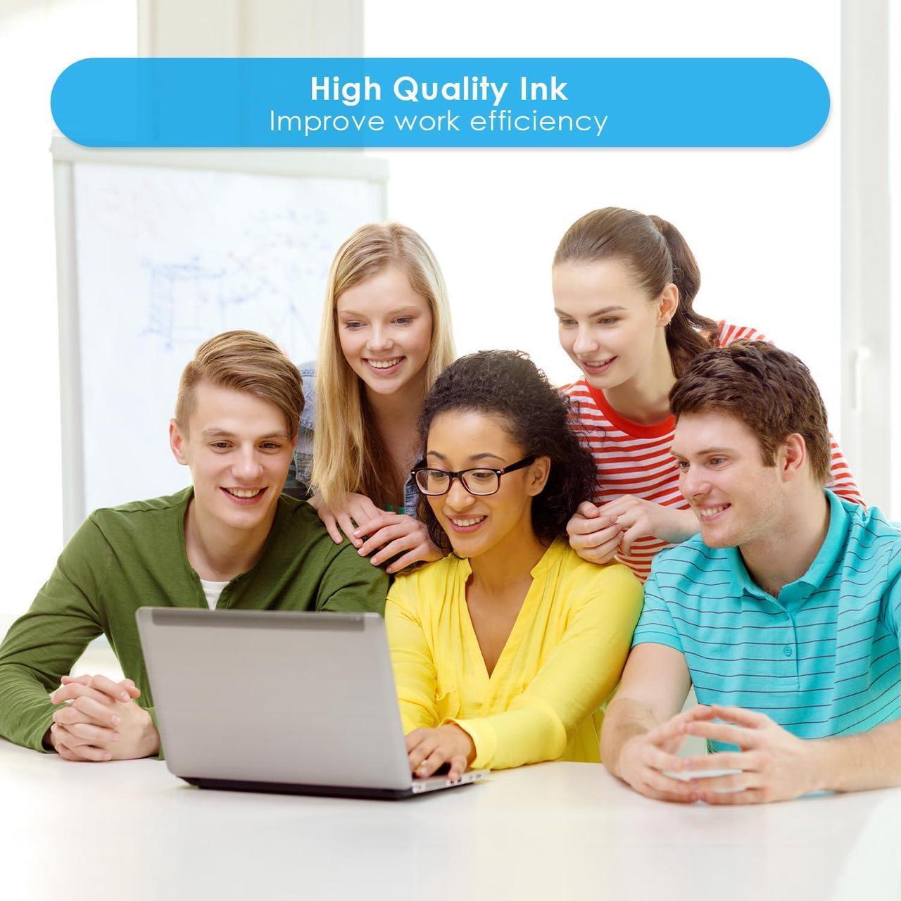 Alt view image 7 of 7 - 64XL Ink Cartridge  Ink 64 XL 64XL Black and Color Combo Pack High Yield Fit  Printers Envy Photo 7855 7858 7100 7155 7120 6252 7800 7158 Envy Inspire 7950e 7955e Tango Series