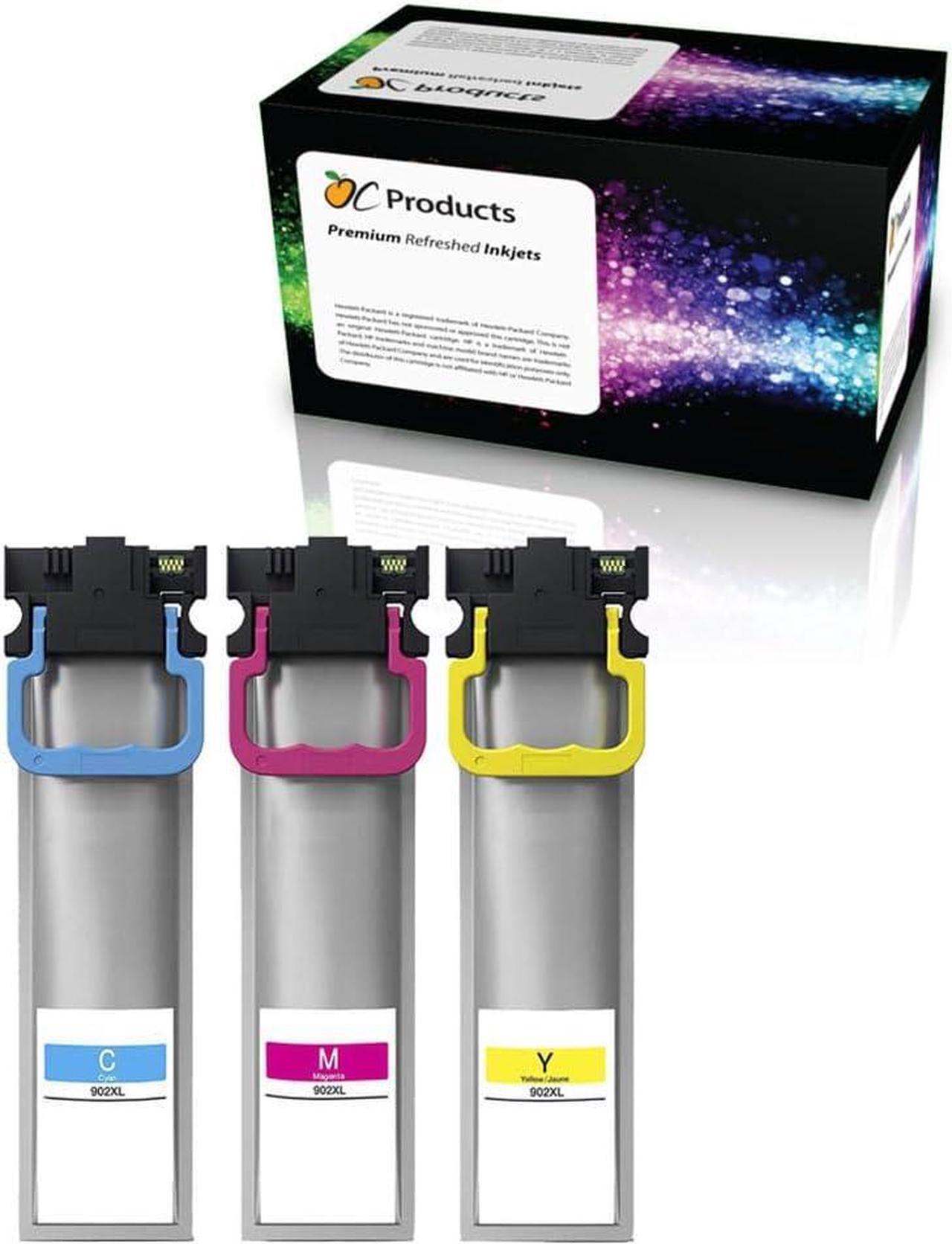 Main image of OCProducts Remanufactured Ink Cartridge Replacement 3 Pack for Epson T902XL for WF-C5210 WF-C5290 WF-C5710 WF-C5790