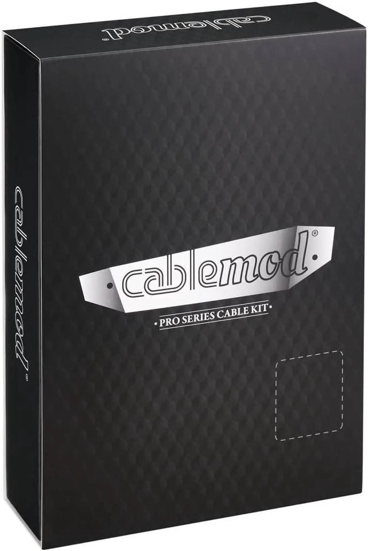 Alt view image 3 of 3 - CableMod C-Series Pro ModMesh Sleeved Cable Kit for Corsair RM Yellow Label/AXi/HXi (White)