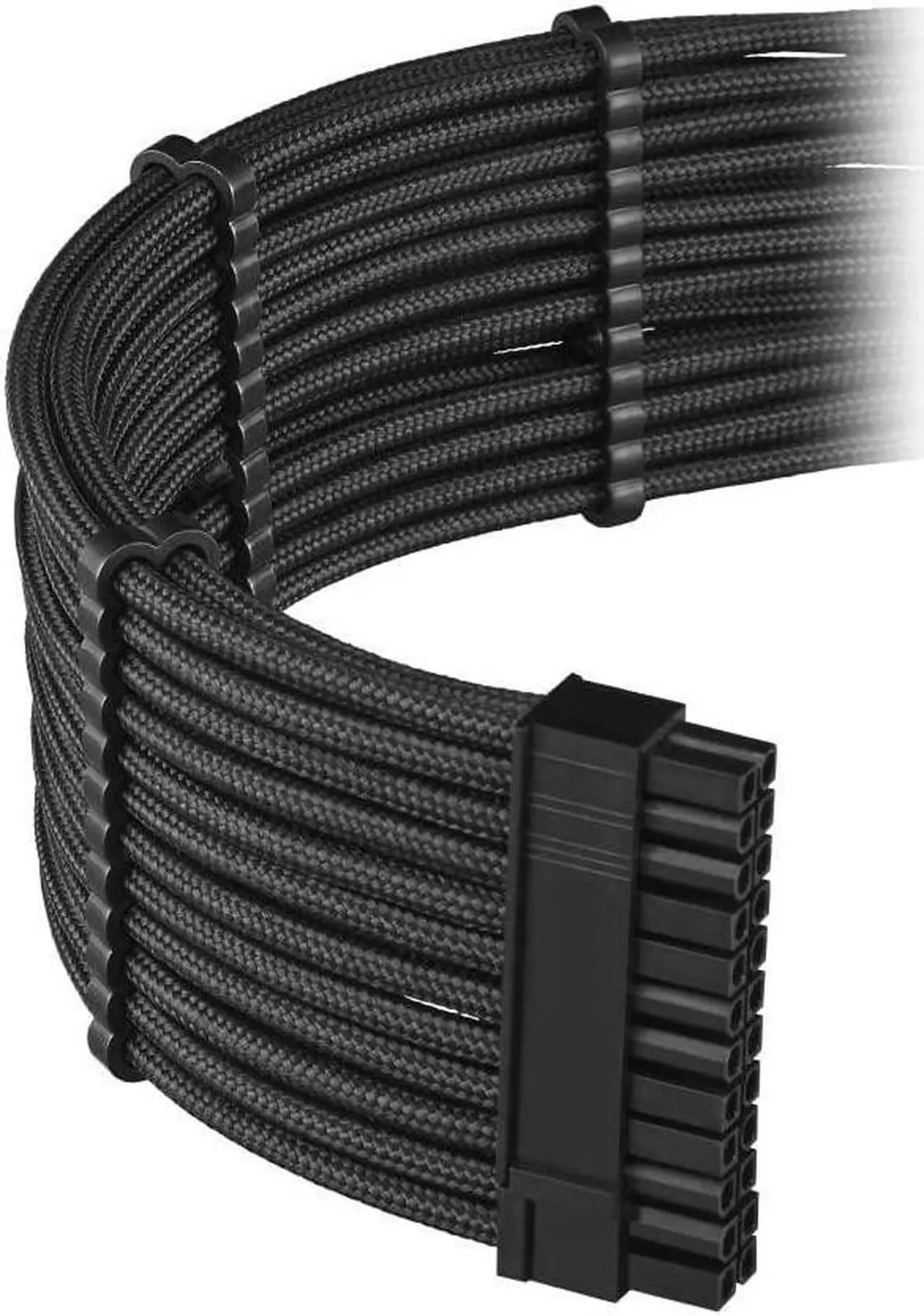 Alt view image 2 of 3 - CableMod E-Series Pro ModFlex Sleeved Cable Kit for EVGA G5 / G3 / G2 / P2 / T2 (Black)